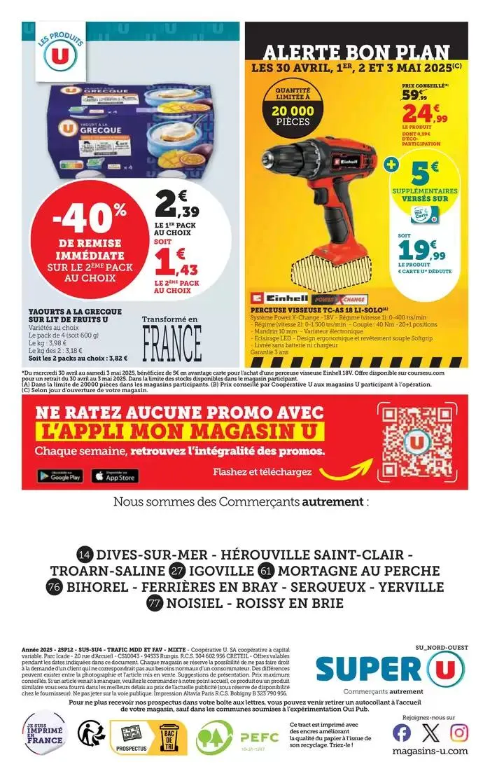 Catalogue Super U du 29 avril au 11 mai 2025 - Catalogue page 52