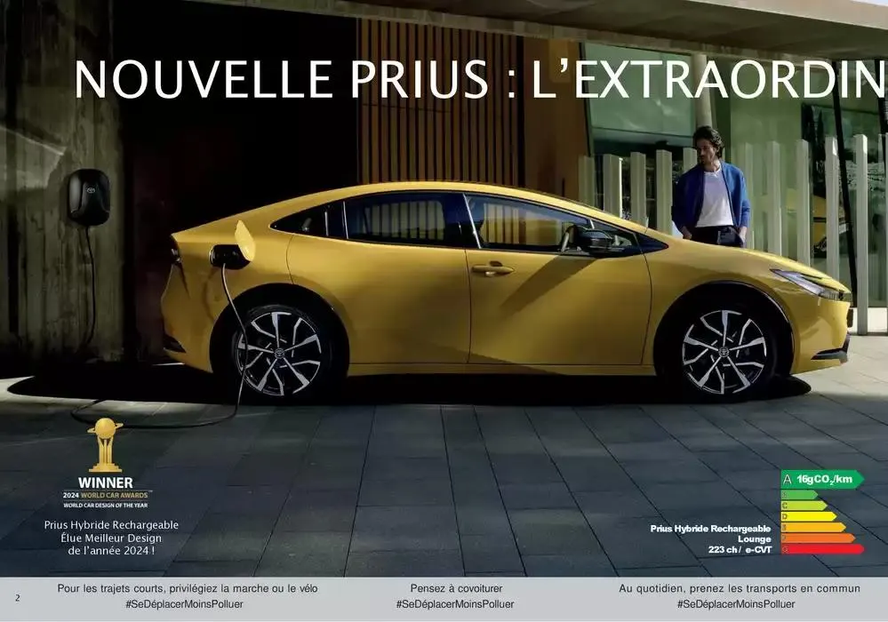 Toyota Prius Hybride Rechargeable du 16 décembre au 14 décembre 2025 - Catalogue page 2