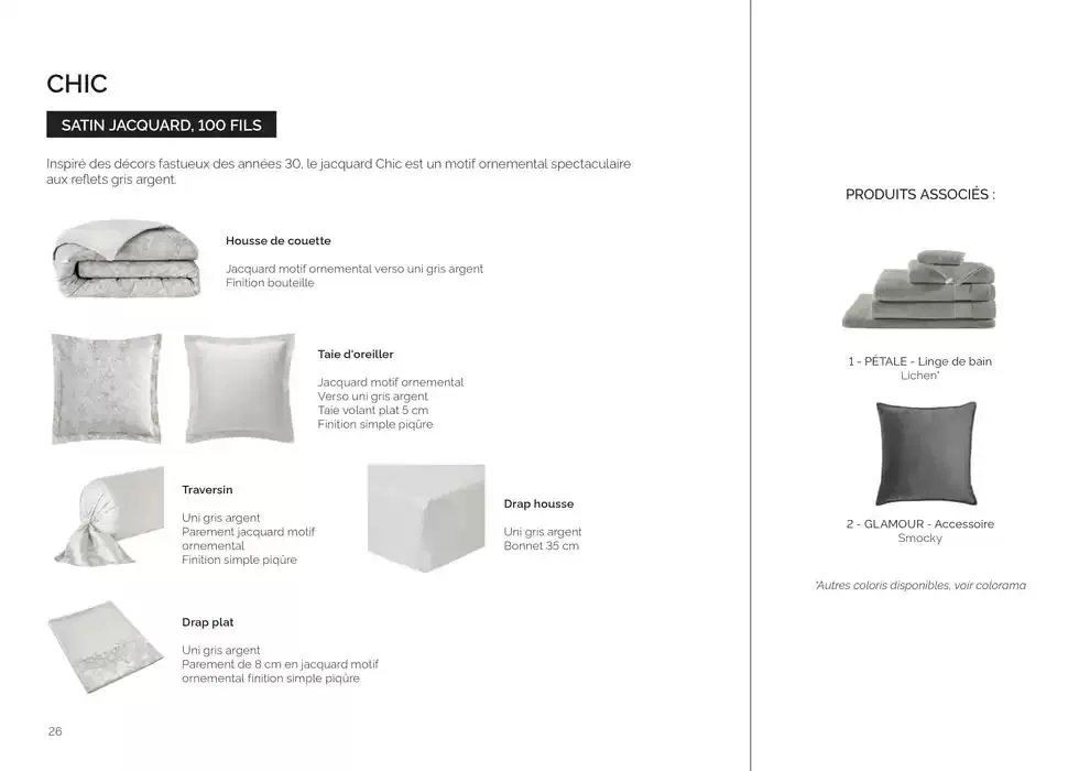 Notre collection Printemps - Ete 2025 du 14 février au 30 août 2025 - Catalogue page 26