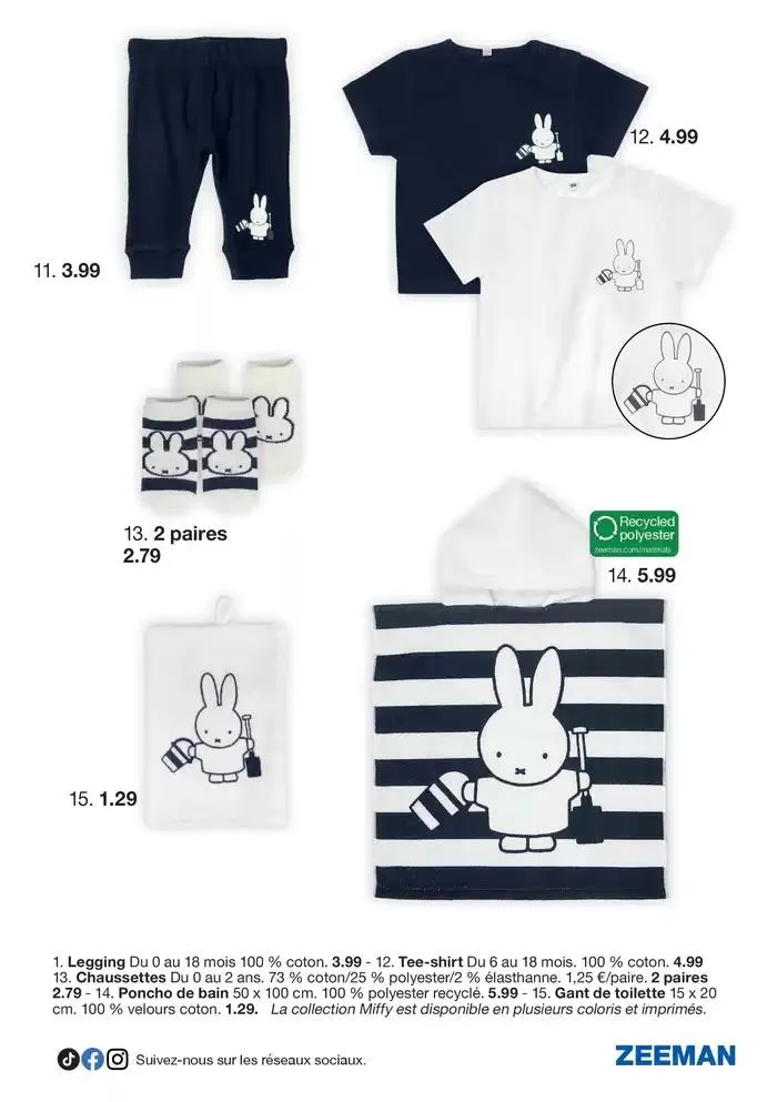 Cette semaine : tout pour nos fans de Miffy. du 11 avril au 18 avril 2025 - Catalogue page 5