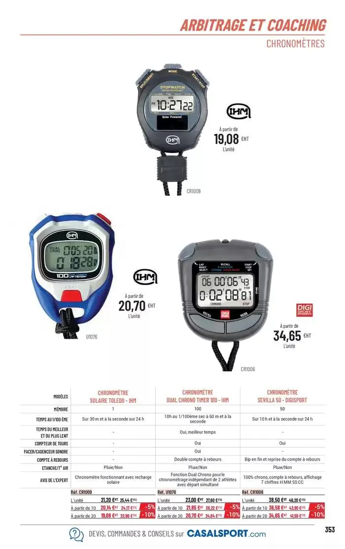 ÉQUIPEMENT SPORTIF du 6 mars au 31 décembre 2025 - Catalogue page 325