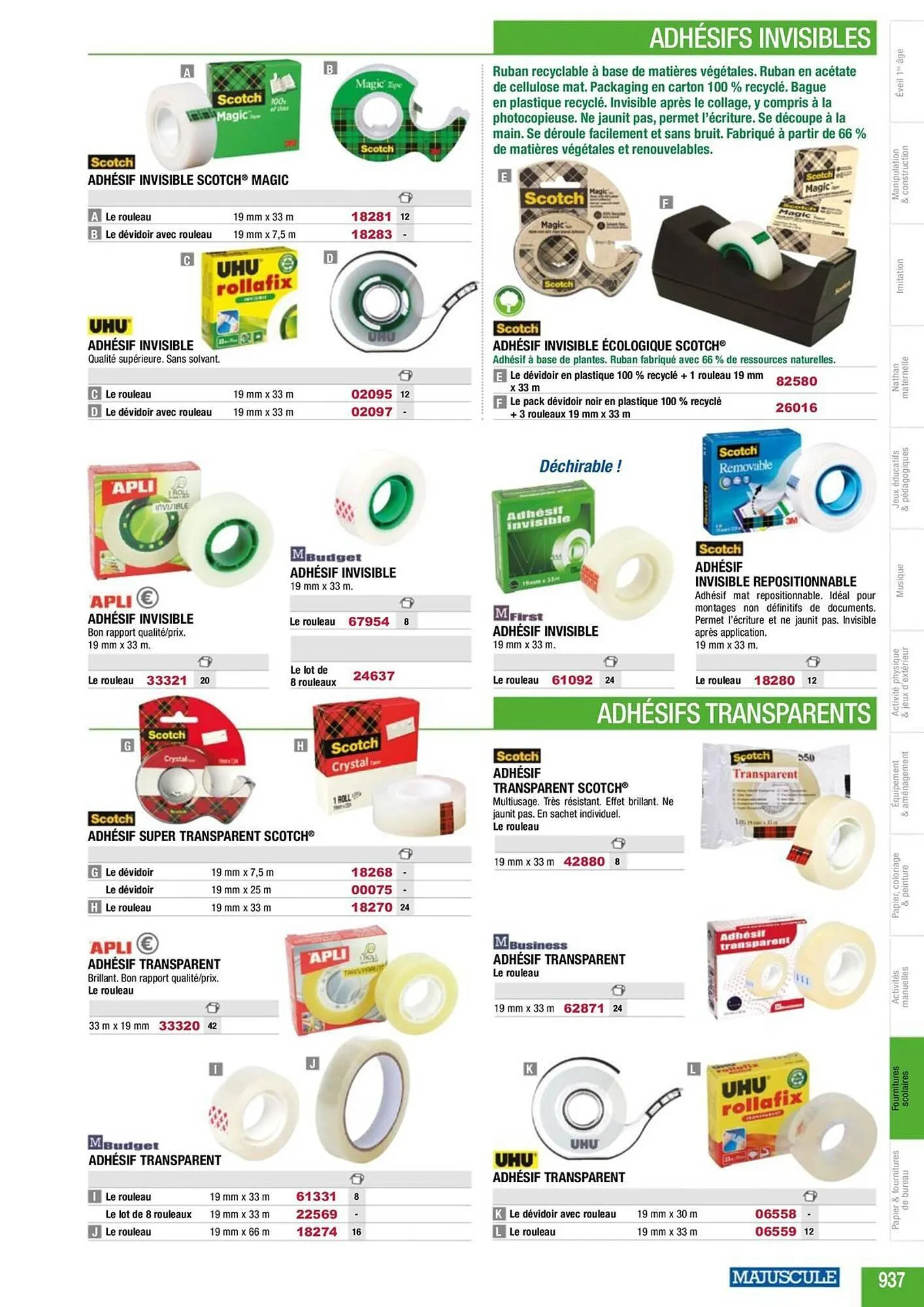 Catalogue Majuscule du 5 mars au 31 décembre 2025 - Catalogue page 961