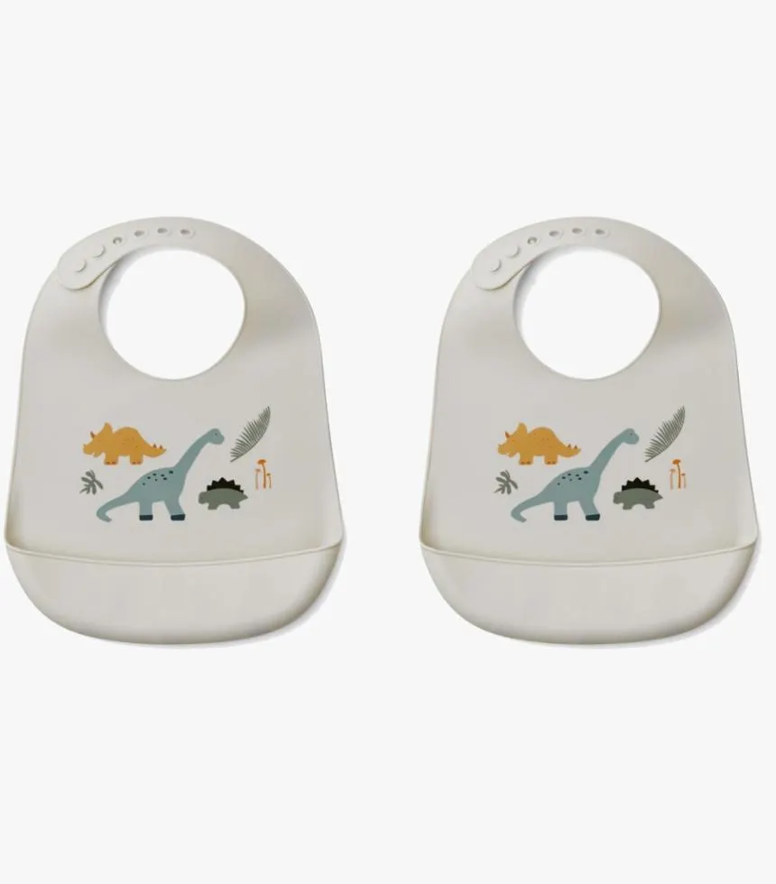 Bavoir Tilda Dino x2