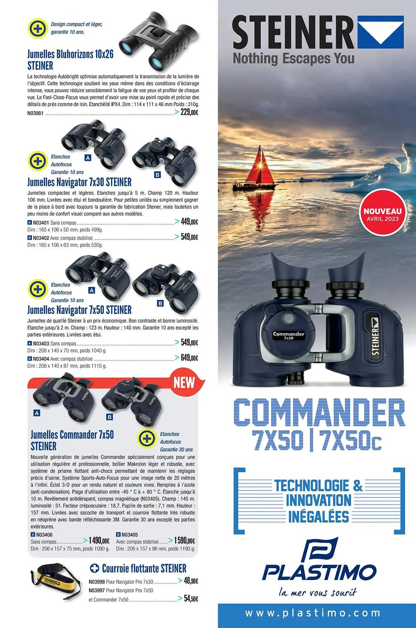 Catalogue Accastillage Diffusion du 1 mars au 31 décembre 2023 - Catalogue page 225