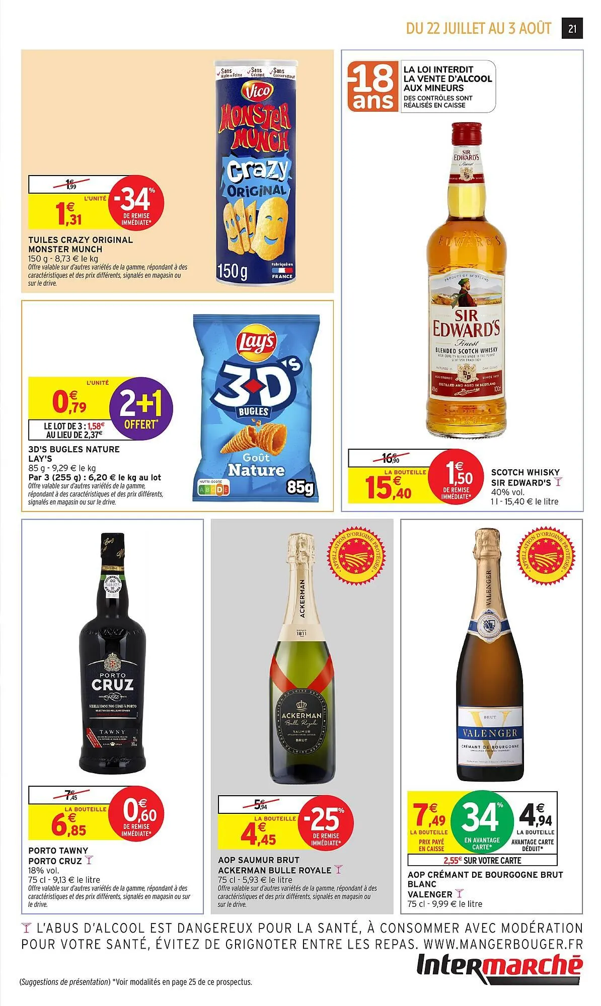 Catalogue Intermarché du 22 juillet au 3 août 2025 - Catalogue page 21