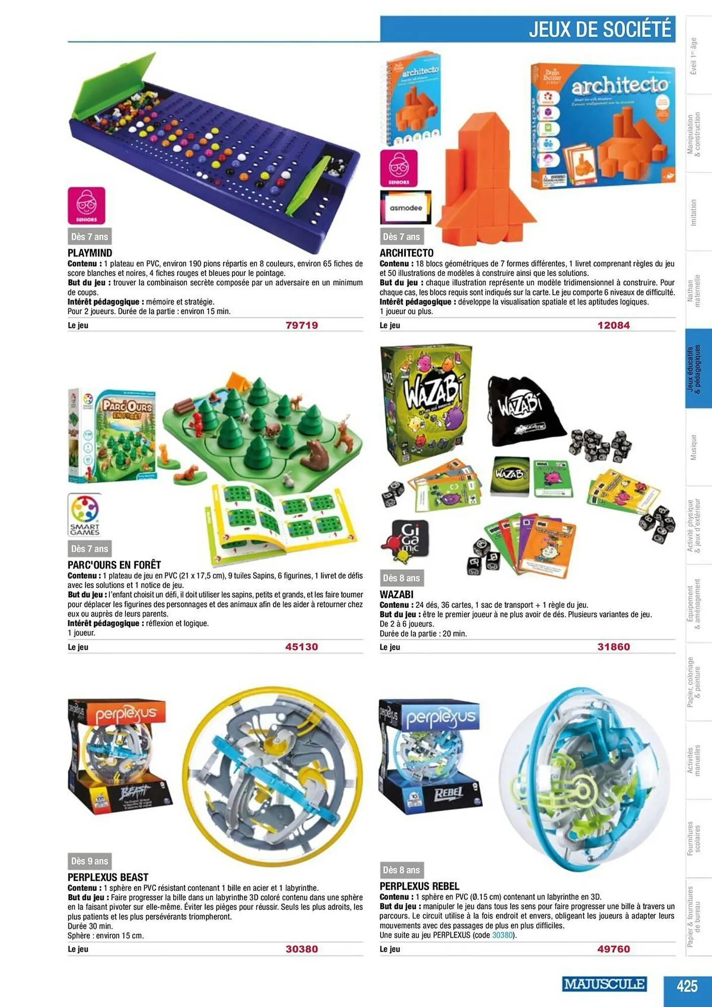 Catalogue Majuscule du 5 mars au 31 décembre 2025 - Catalogue page 449