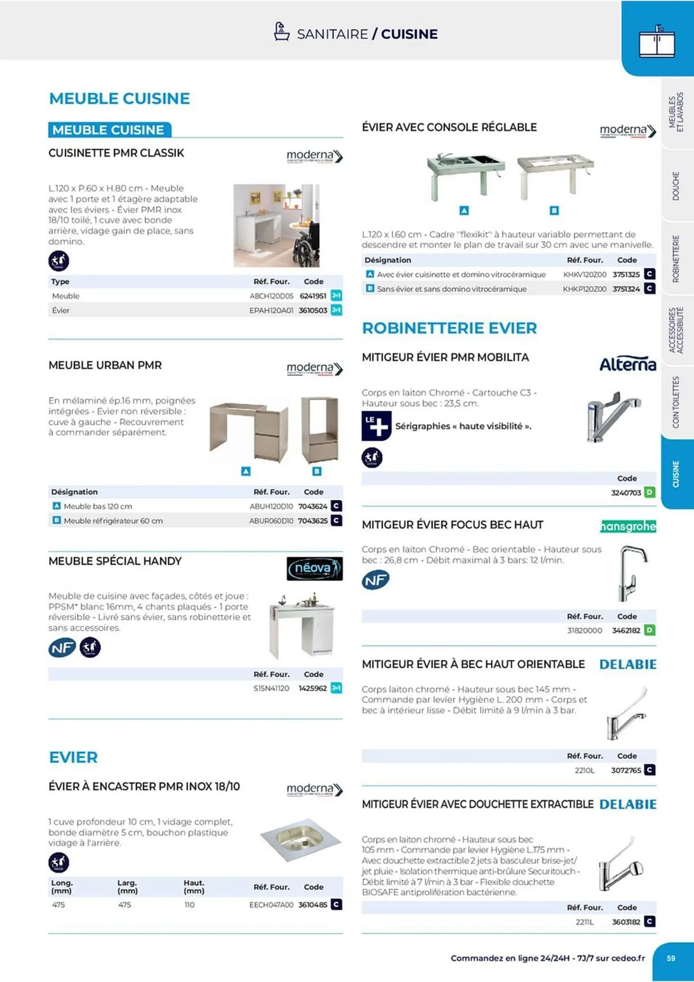 Catalogue Cedeo du 10 octobre au 28 février 2026 - Catalogue page 59