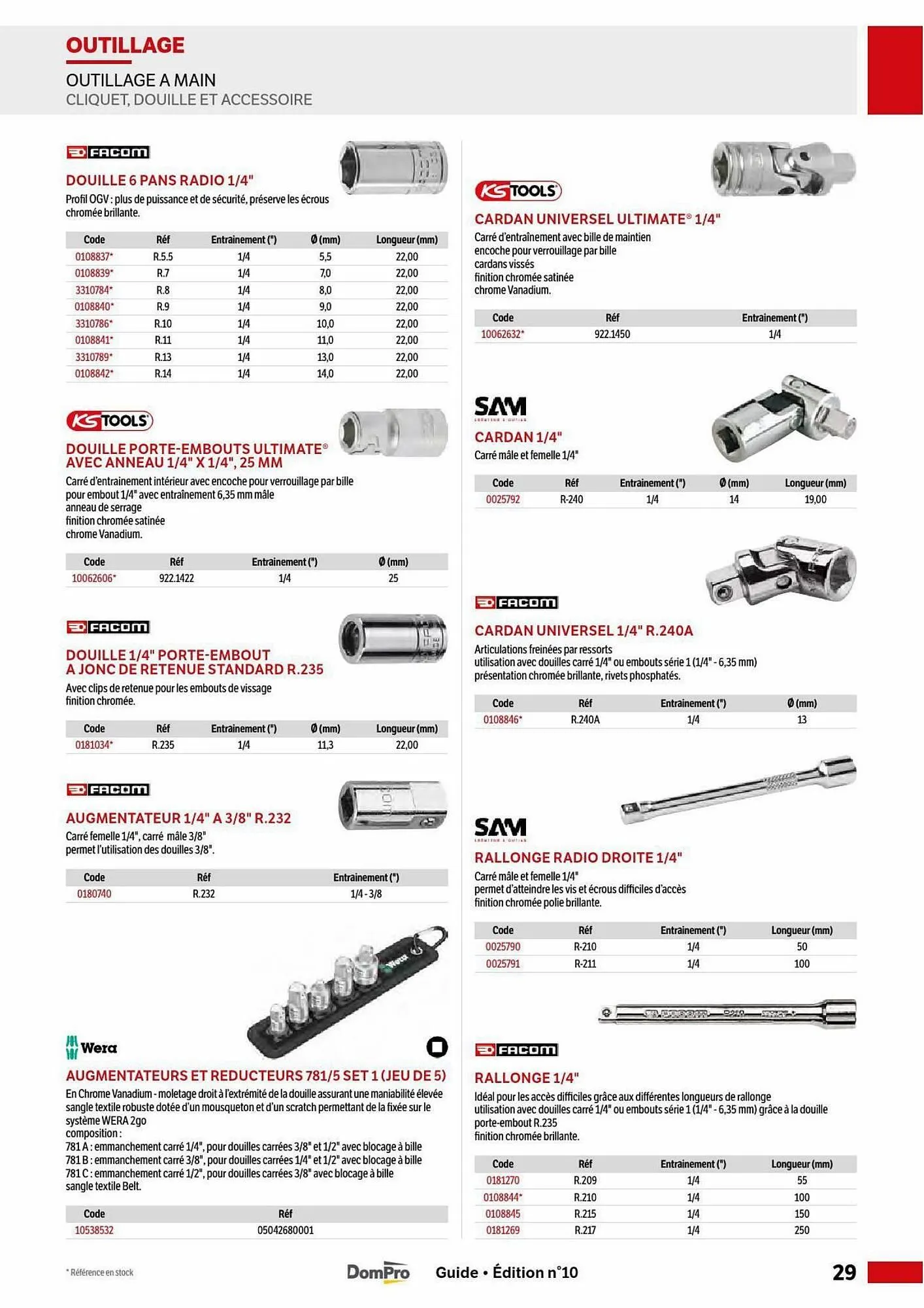 Catalogue DomPro du 5 mai au 30 août 2025 - Catalogue page 29