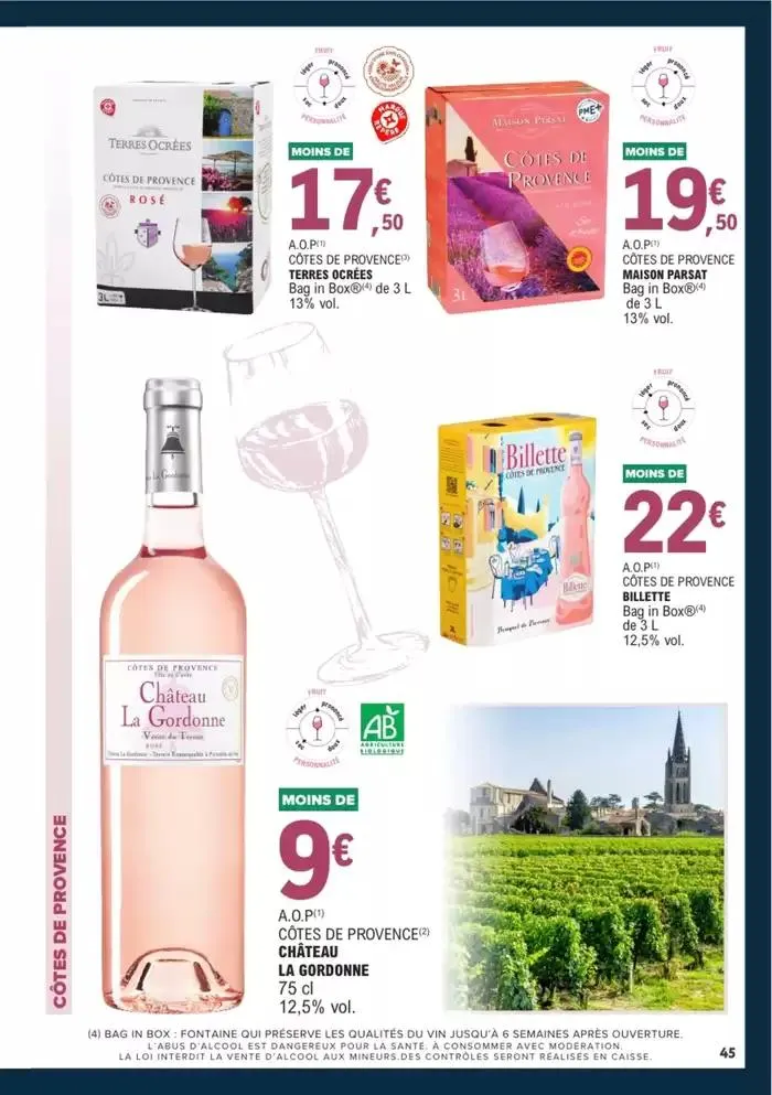 GUIDES DES VINS 2024/2025 du 1 avril au 31 décembre 2025 - Catalogue page 67