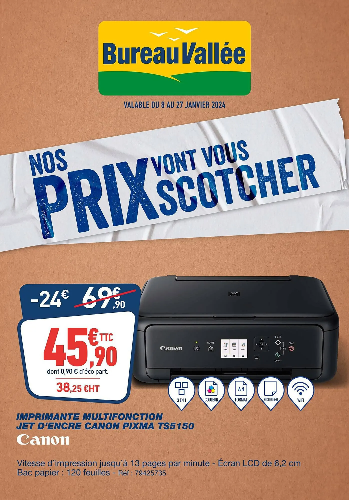 Catalogue Bureau Vallée du 7 janvier au 26 janvier 2024 - Catalogue page 
