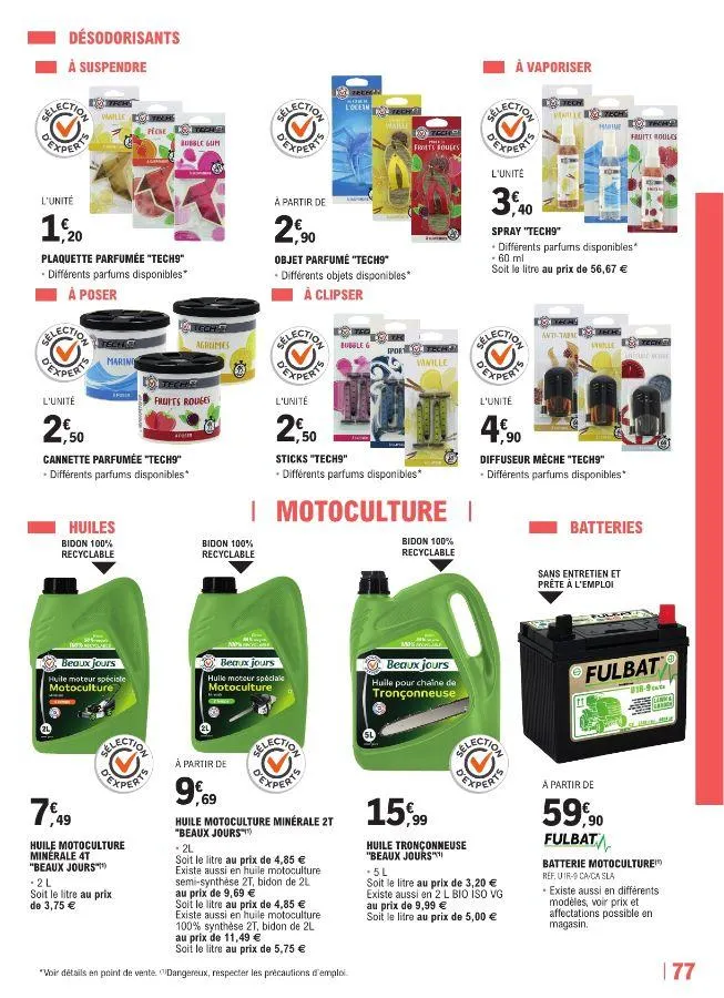 E. Leclerc du 22 avril au 28 mars 2026 - Catalogue page 77