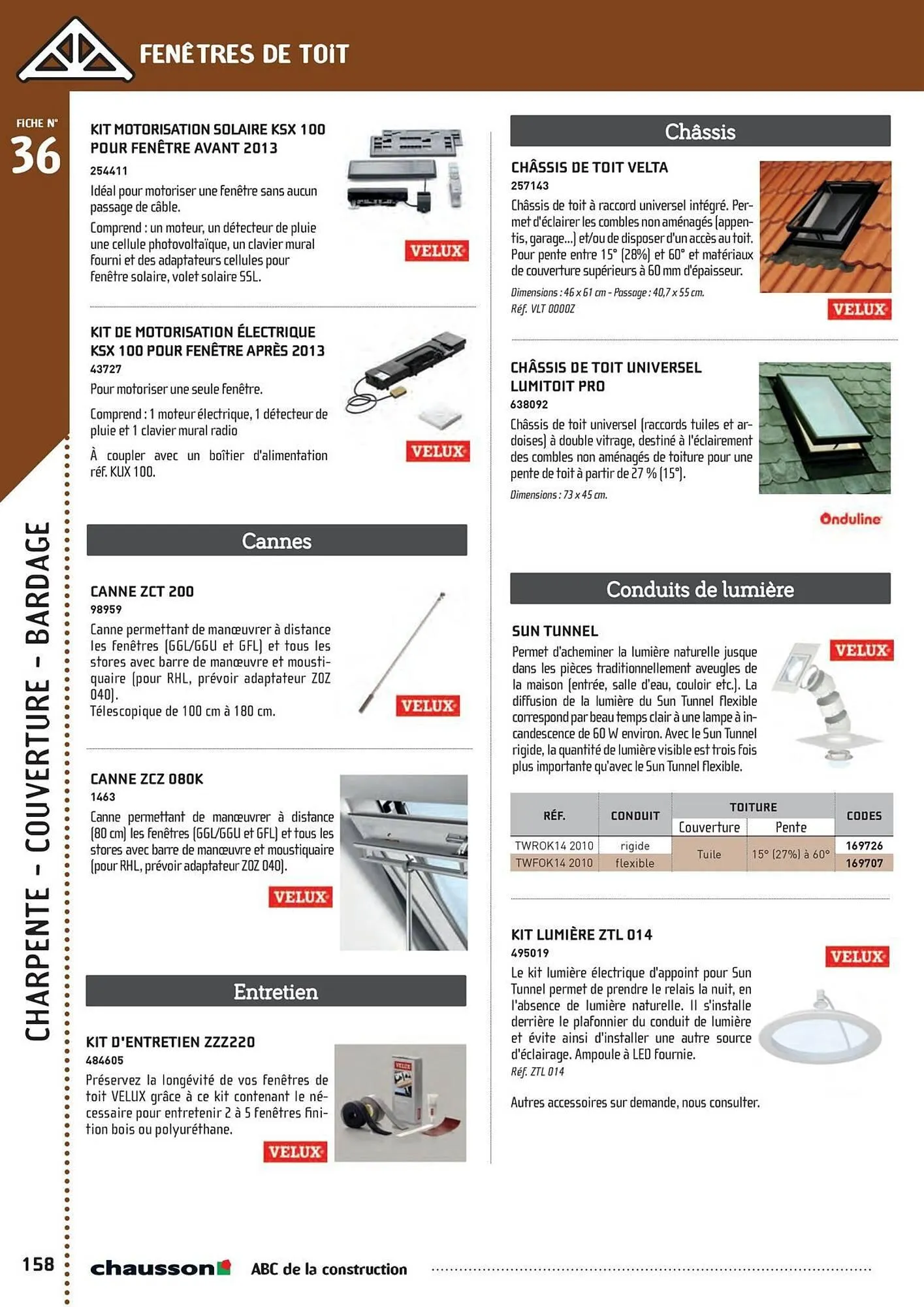 Catalogue Chausson Matériaux du 2 mai au 31 décembre 2025 - Catalogue page 160