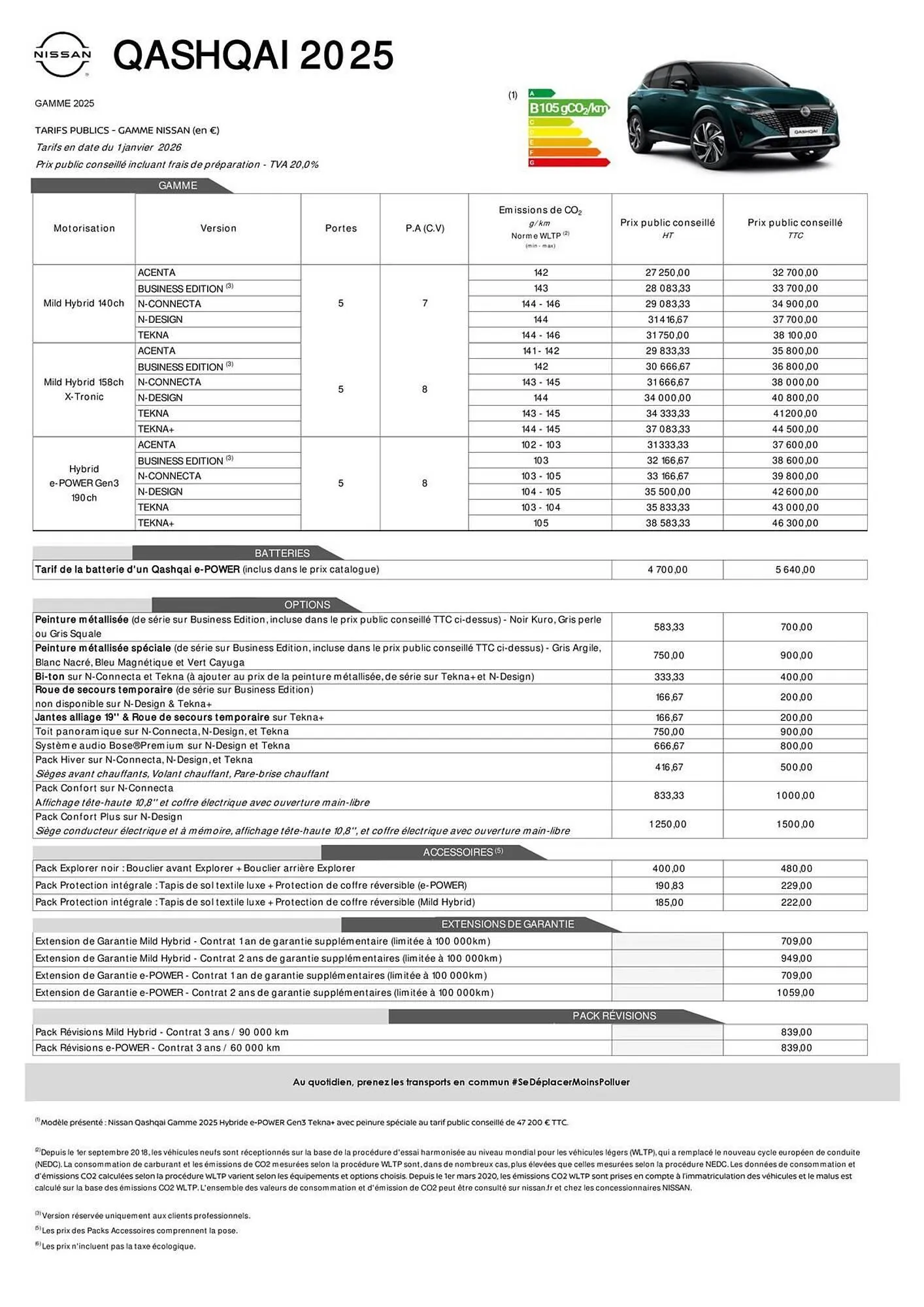 Catalogue Nissan du 6 janvier au 31 mai 2026 - Catalogue page 6