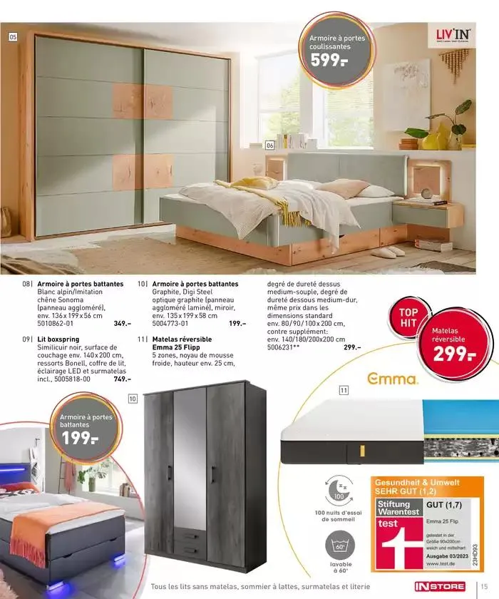 POUR UNE JOIE DE VIVRE ENSOLEILLÉE du 28 mars au 13 avril 2025 - Catalogue page 15