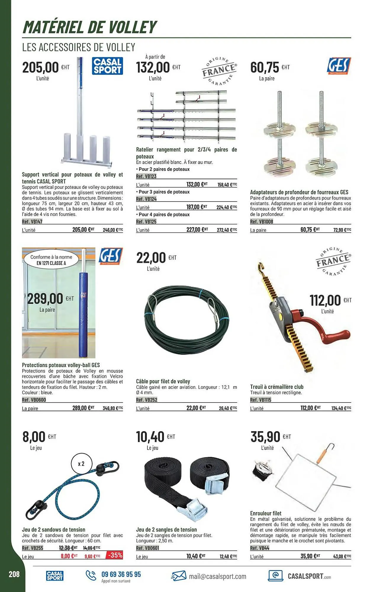 Catalogue Casal Sport du 22 janvier au 31 décembre 2026 - Catalogue page 180
