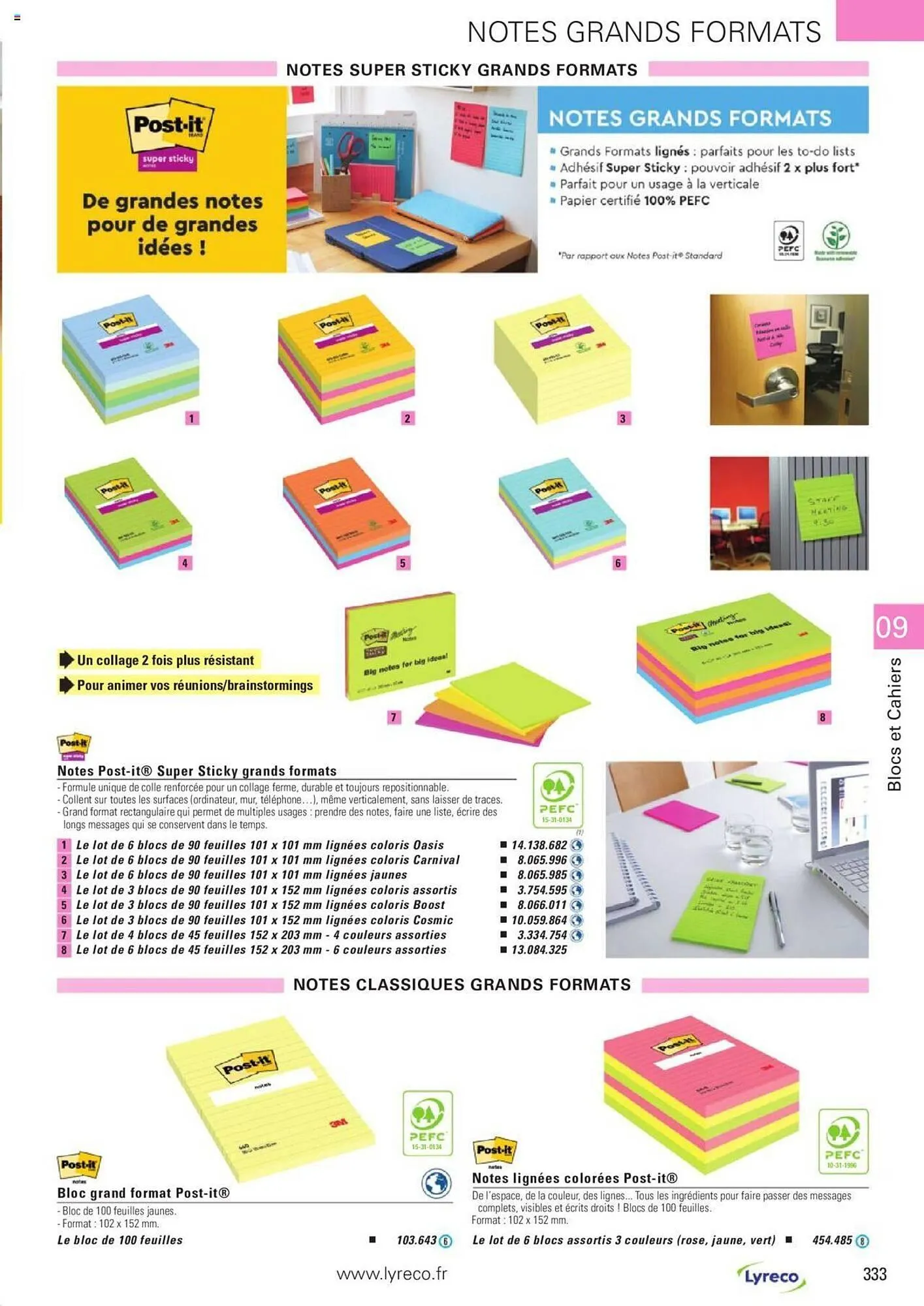 Catalogue Lyreco du 15 mai au 31 décembre 2023 - Catalogue page 333