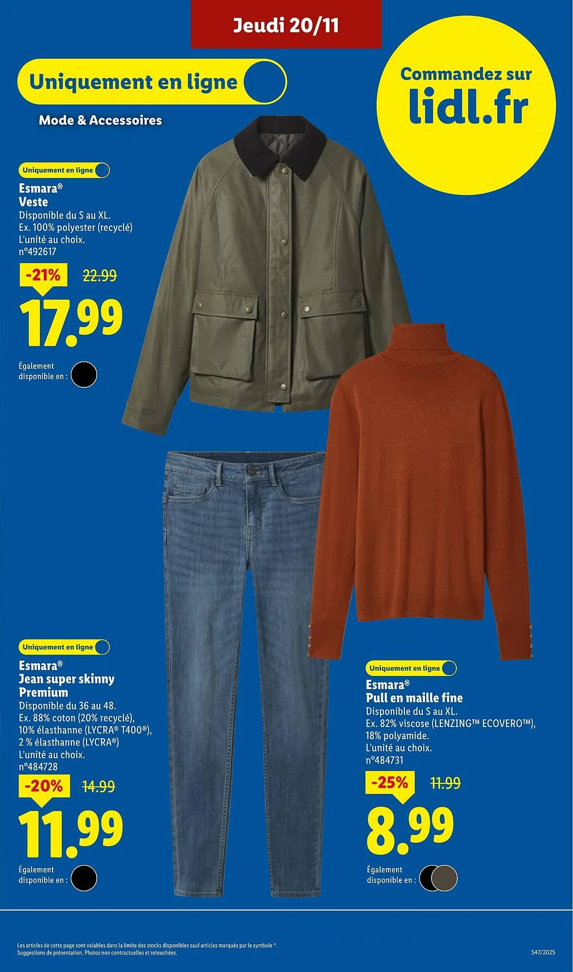 Catalogue Lidl du 20 novembre au 26 novembre 2025 - Catalogue page 64