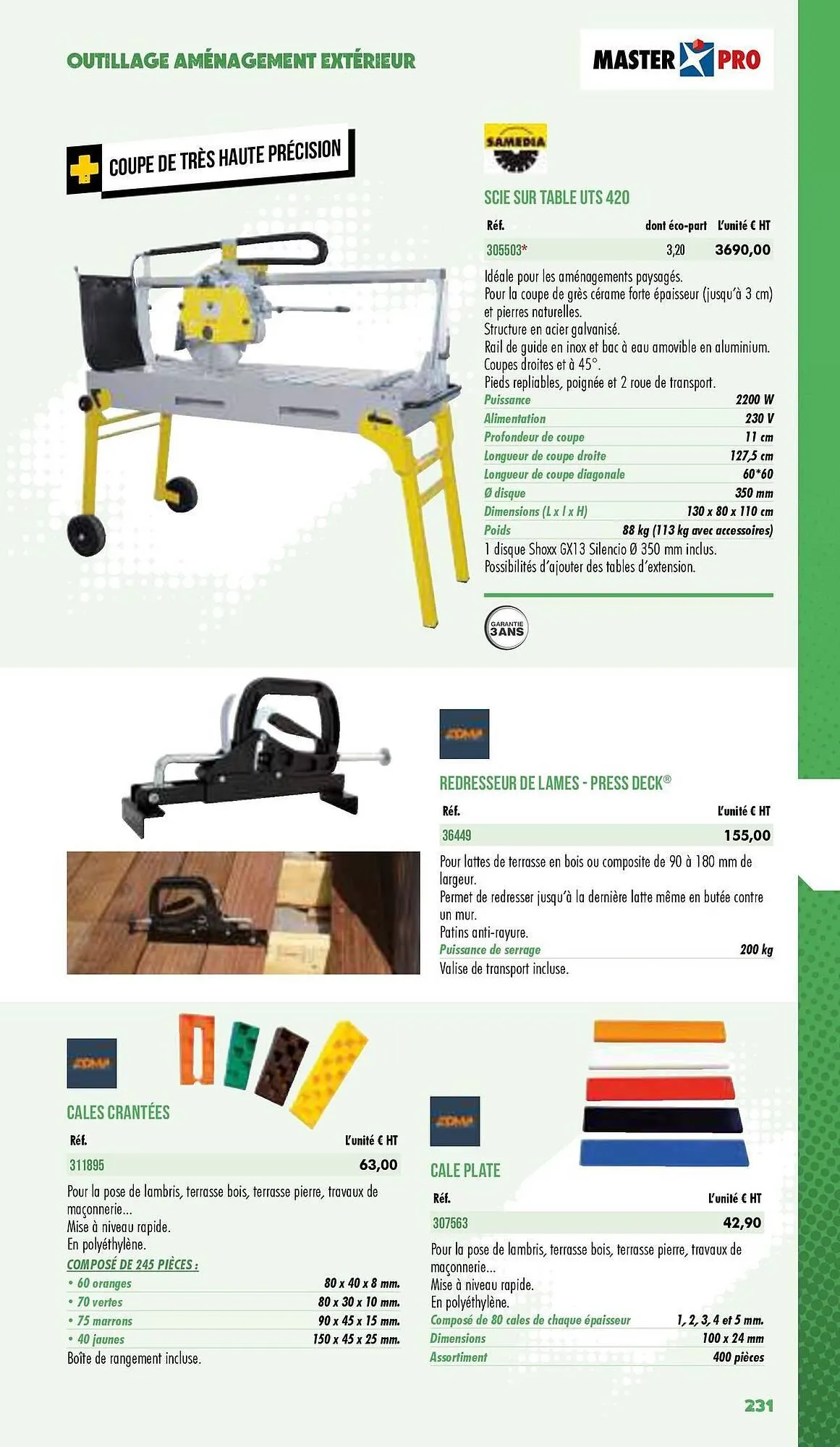 Catalogue Master Pro du 3 janvier au 31 décembre 2025 - Catalogue page 233