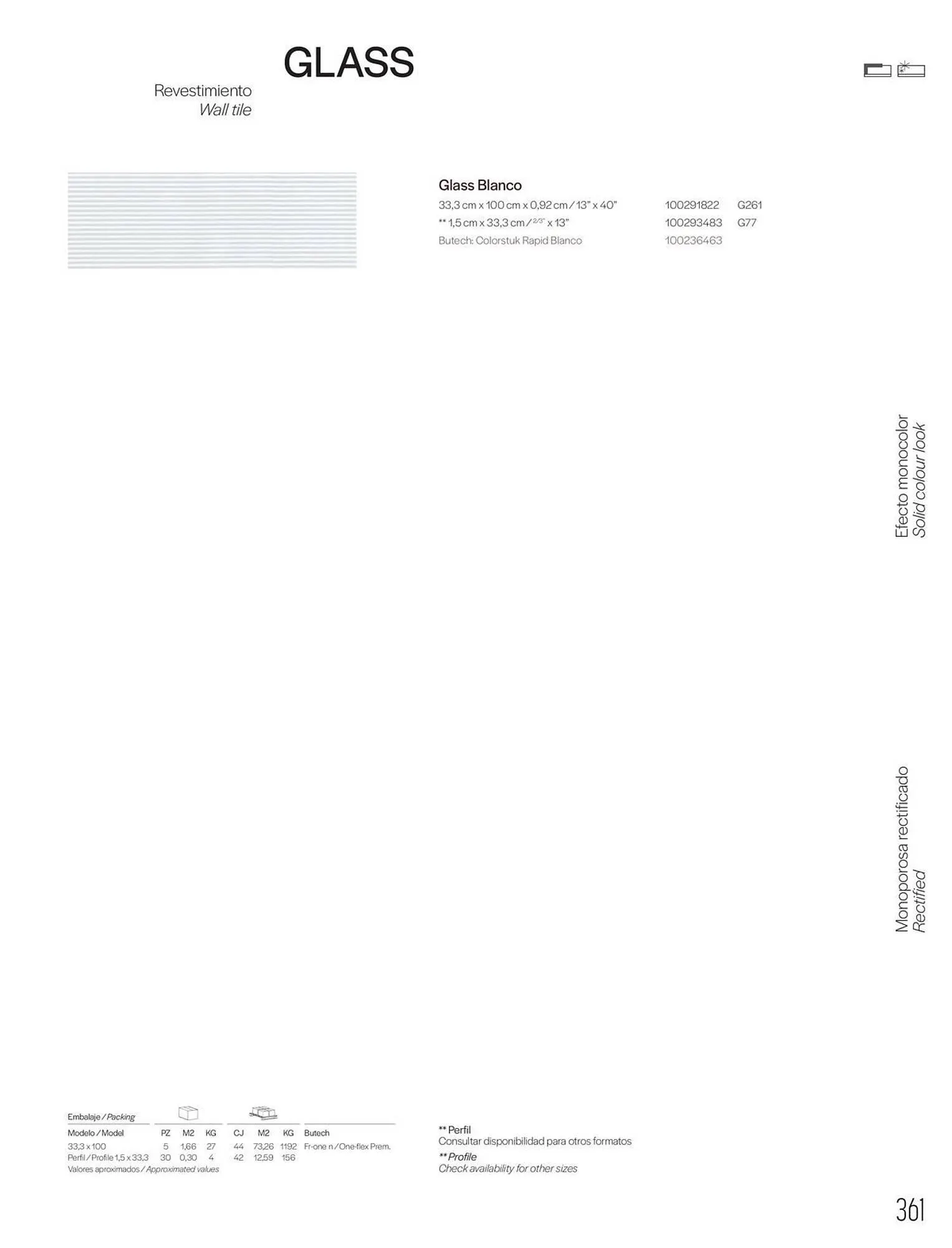 Catalogue Porcelanosa du 27 janvier au 31 décembre 2025 - Catalogue page 363