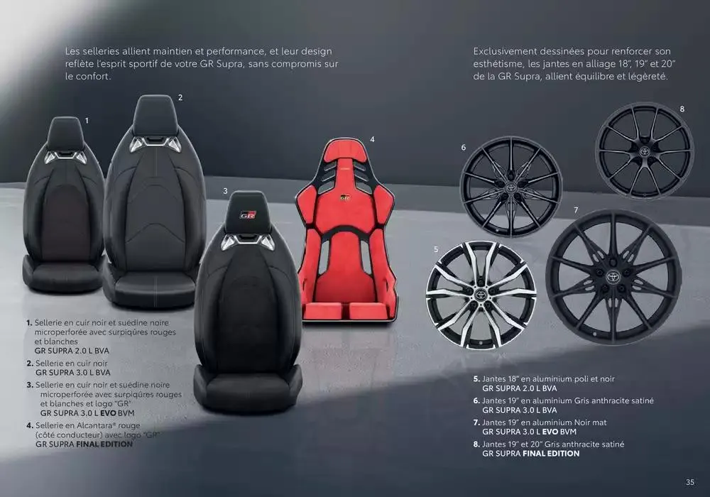 Toyota Supra du 9 avril au 9 avril 2026 - Catalogue page 35