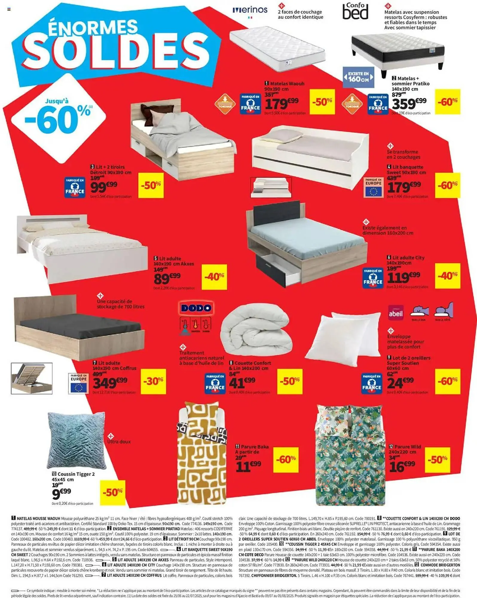 Catalogue Conforama du 25 juin au 22 juillet 2025 - Catalogue page 4