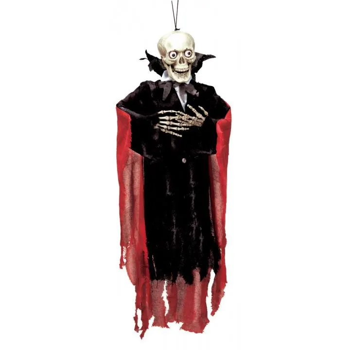 Suspension Squelette vampire Halloween 99cm