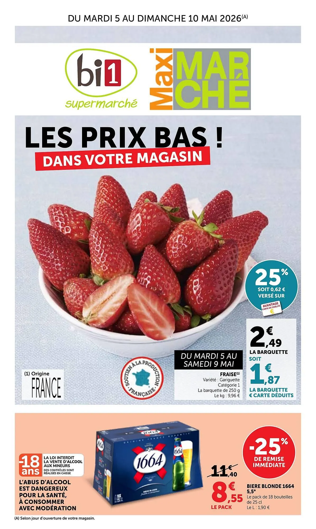 Catalogue Maximarché du 5 mai au 10 mai 2026 - Catalogue page 1