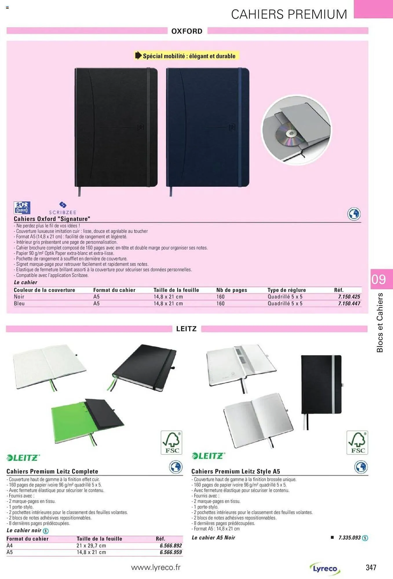 Catalogue Lyreco du 15 mai au 31 décembre 2023 - Catalogue page 347