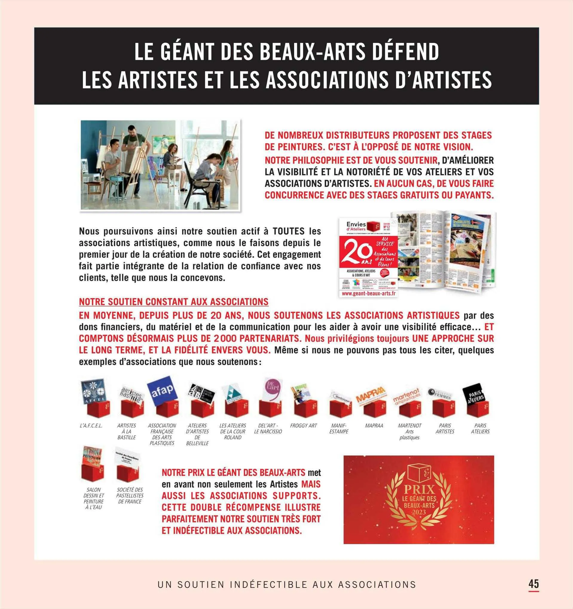 Catalogue Le Géant Des Beaux-Arts du 1 mars au 31 décembre 2023 - Catalogue page 47