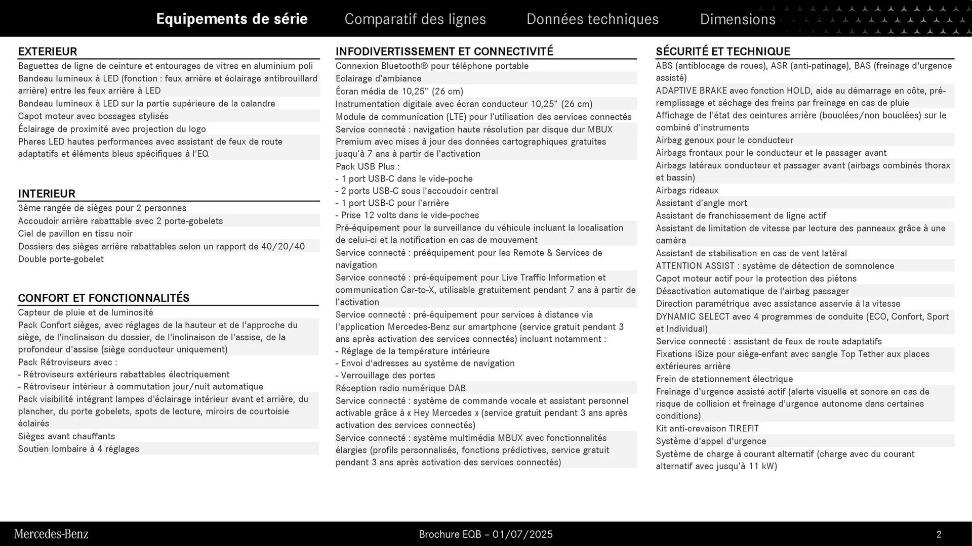 Catalogue Mercedes-Benz du 3 septembre au 3 septembre 2026 - Catalogue page 2
