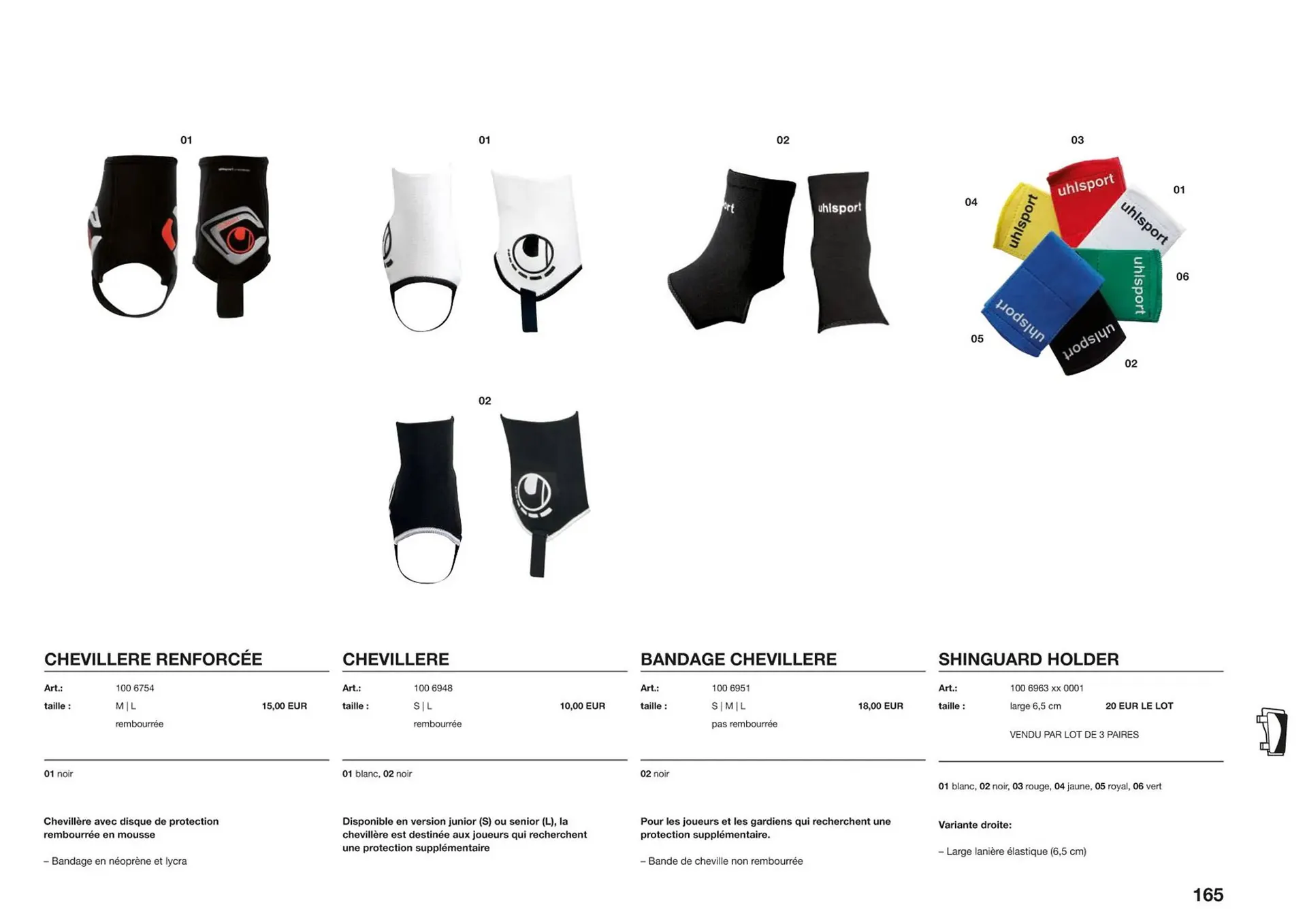 Catalogue Uhlsport du 1 mars au 31 décembre 2023 - Catalogue page 165