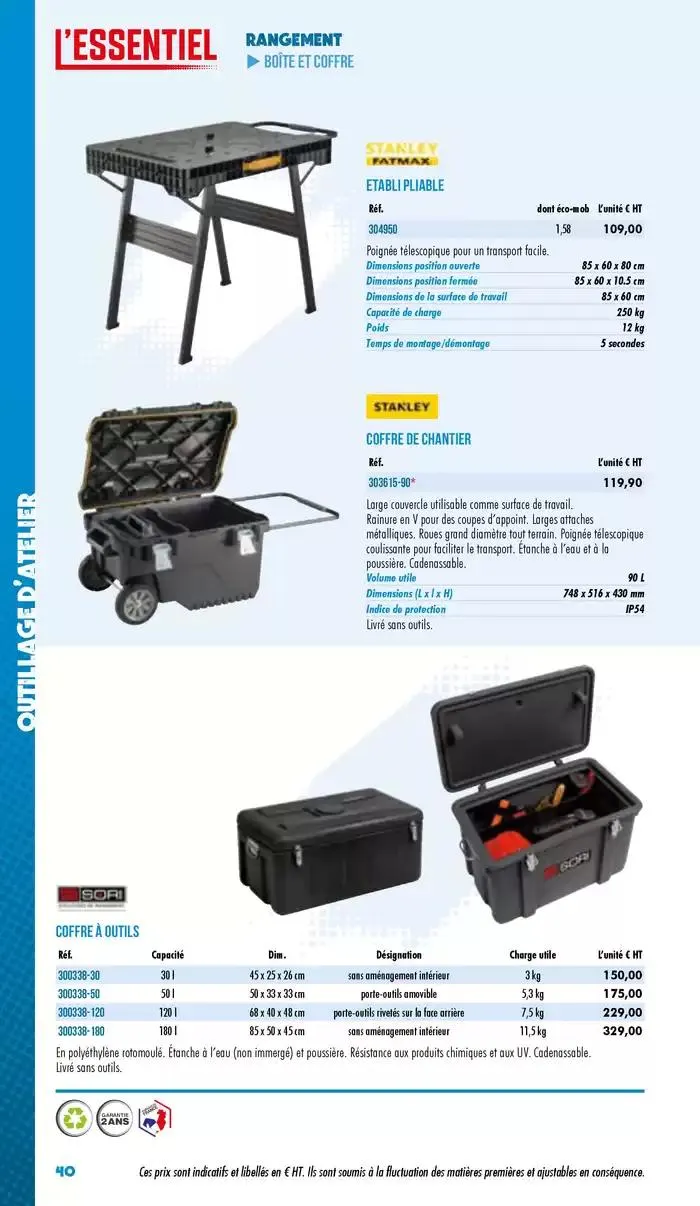 Essentiel Industrie 2025 du 3 janvier au 31 décembre 2025 - Catalogue page 42