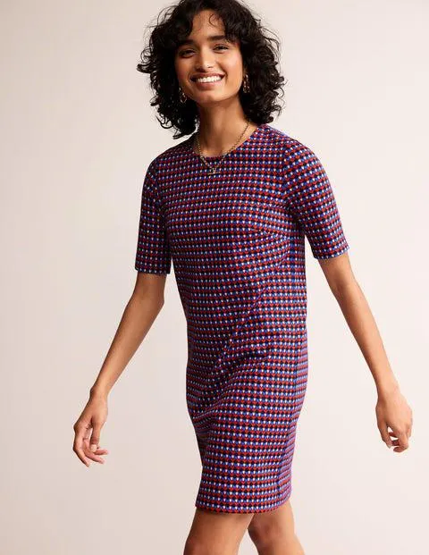 Robe Ivy en jersey jacquard