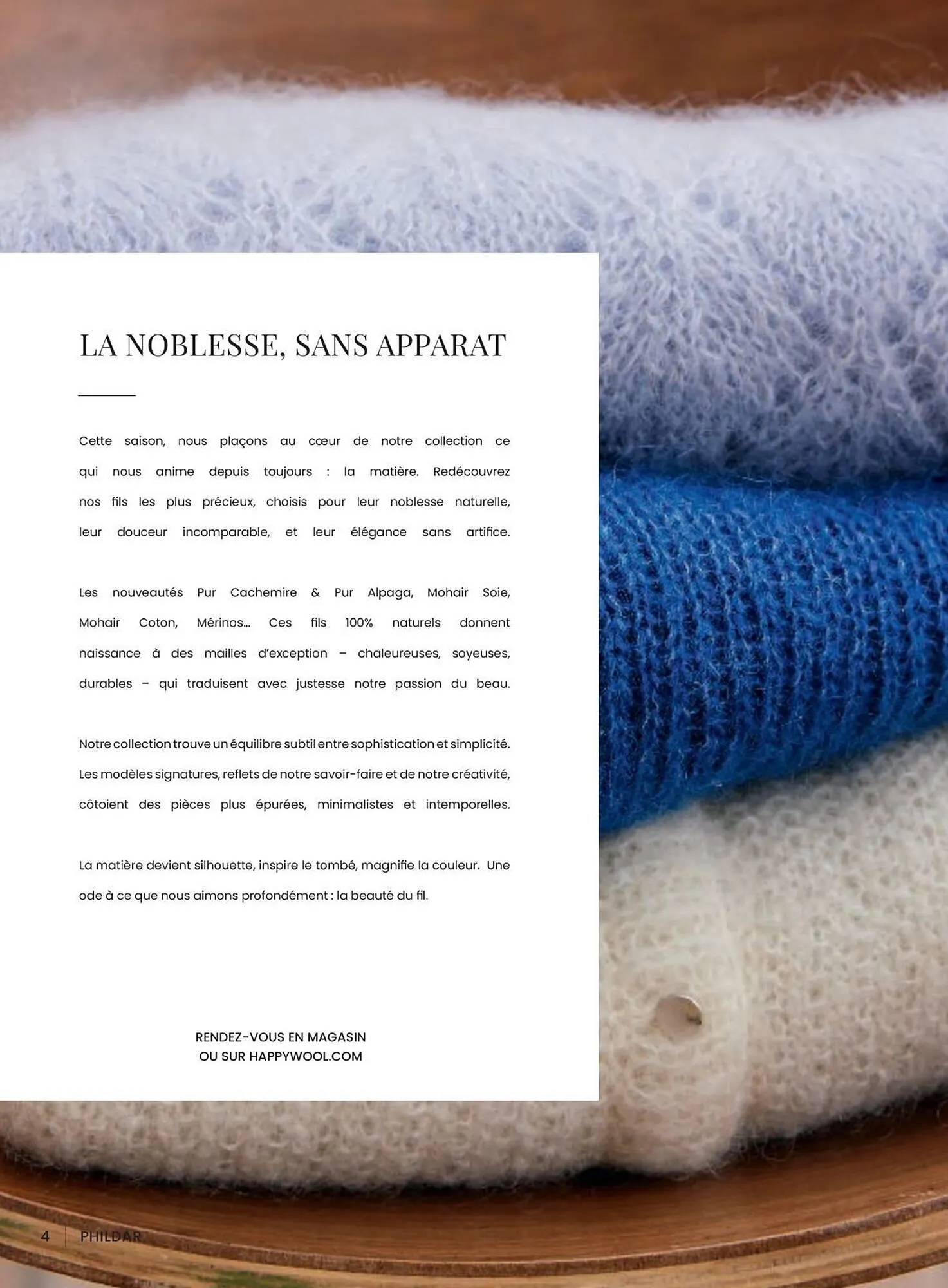 Catalogue Phildar du 24 septembre au 28 février 2026 - Catalogue page 4