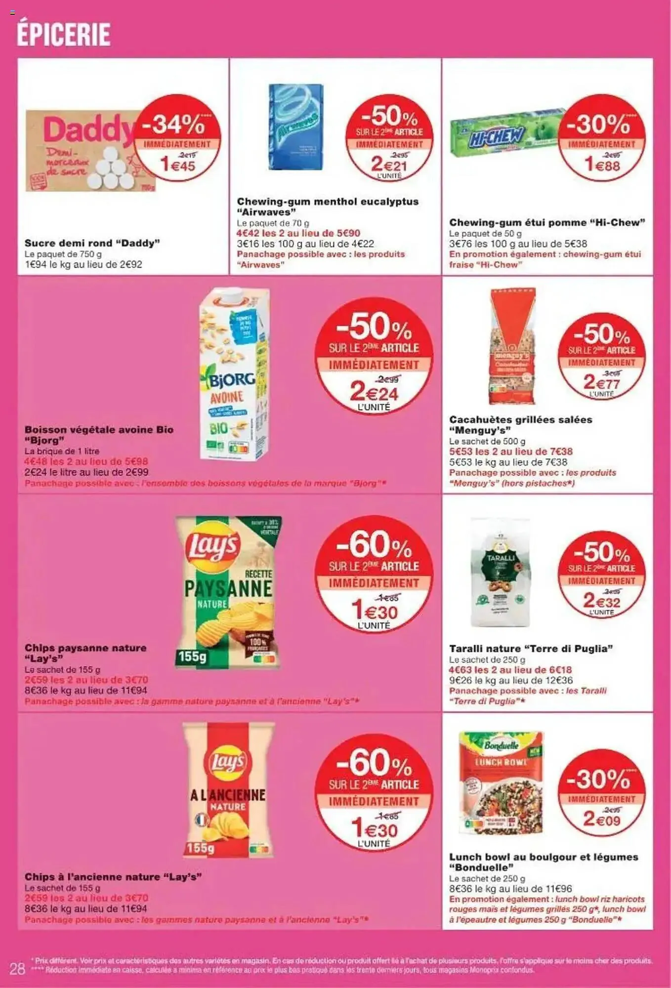 Catalogue Monoprix du 12 août au 24 août 2025 - Catalogue page 28