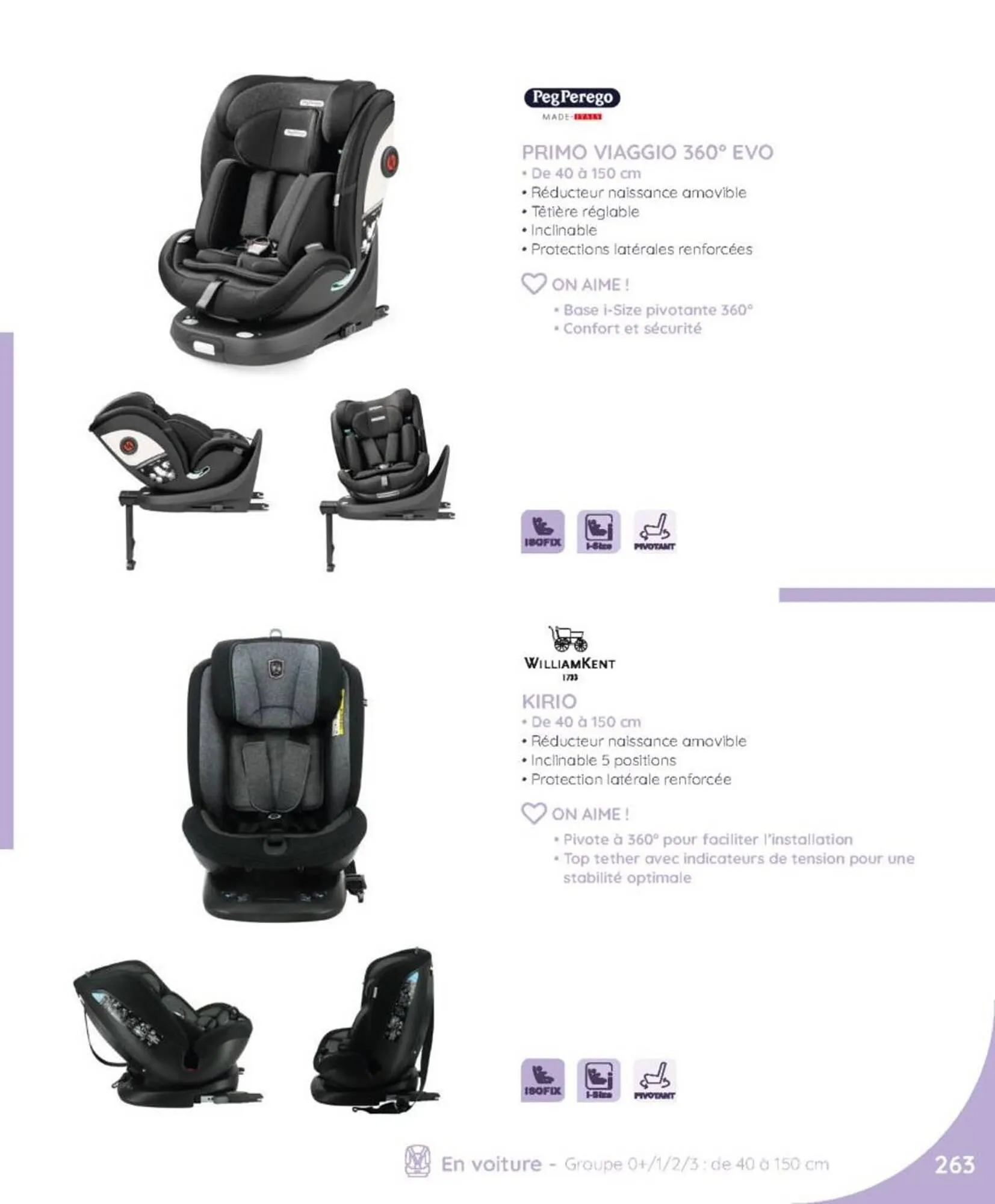 Catalogue autour de bébé du 18 juin au 1 novembre 2025 - Catalogue page 265
