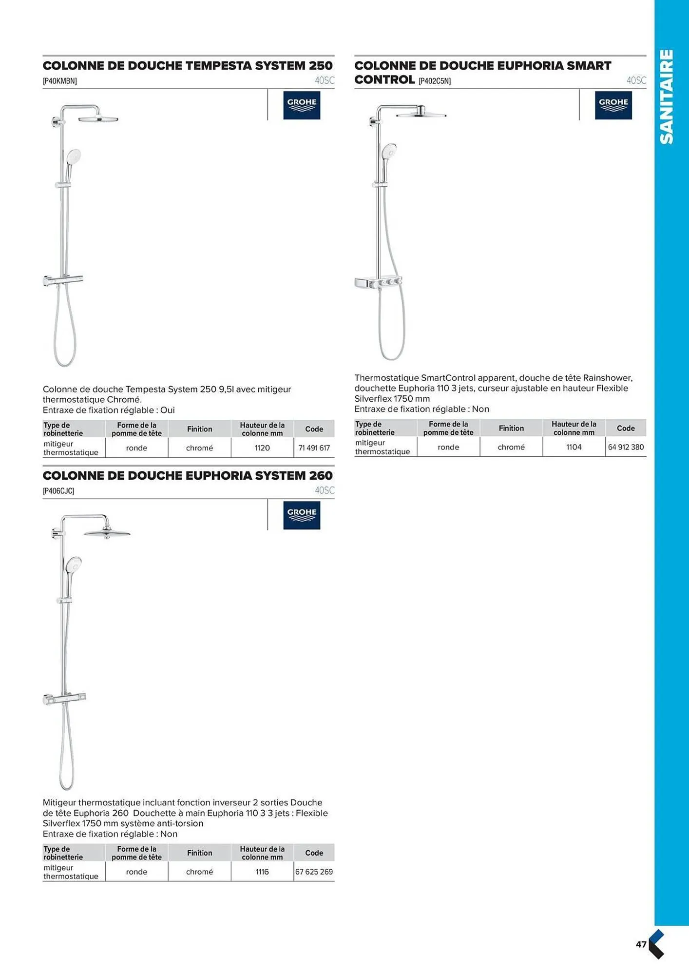 Catalogue Prolians du 2 octobre au 31 décembre 2025 - Catalogue page 47