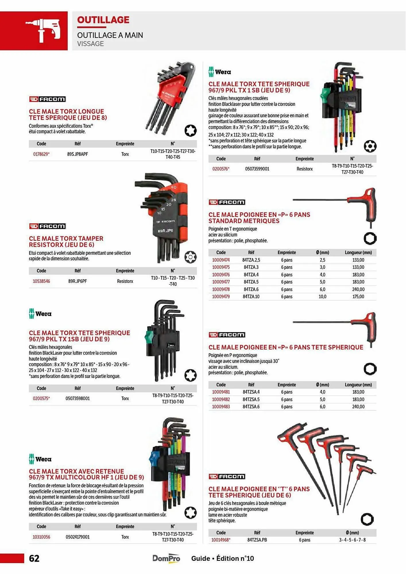 Catalogue DomPro du 5 mai au 30 août 2025 - Catalogue page 62