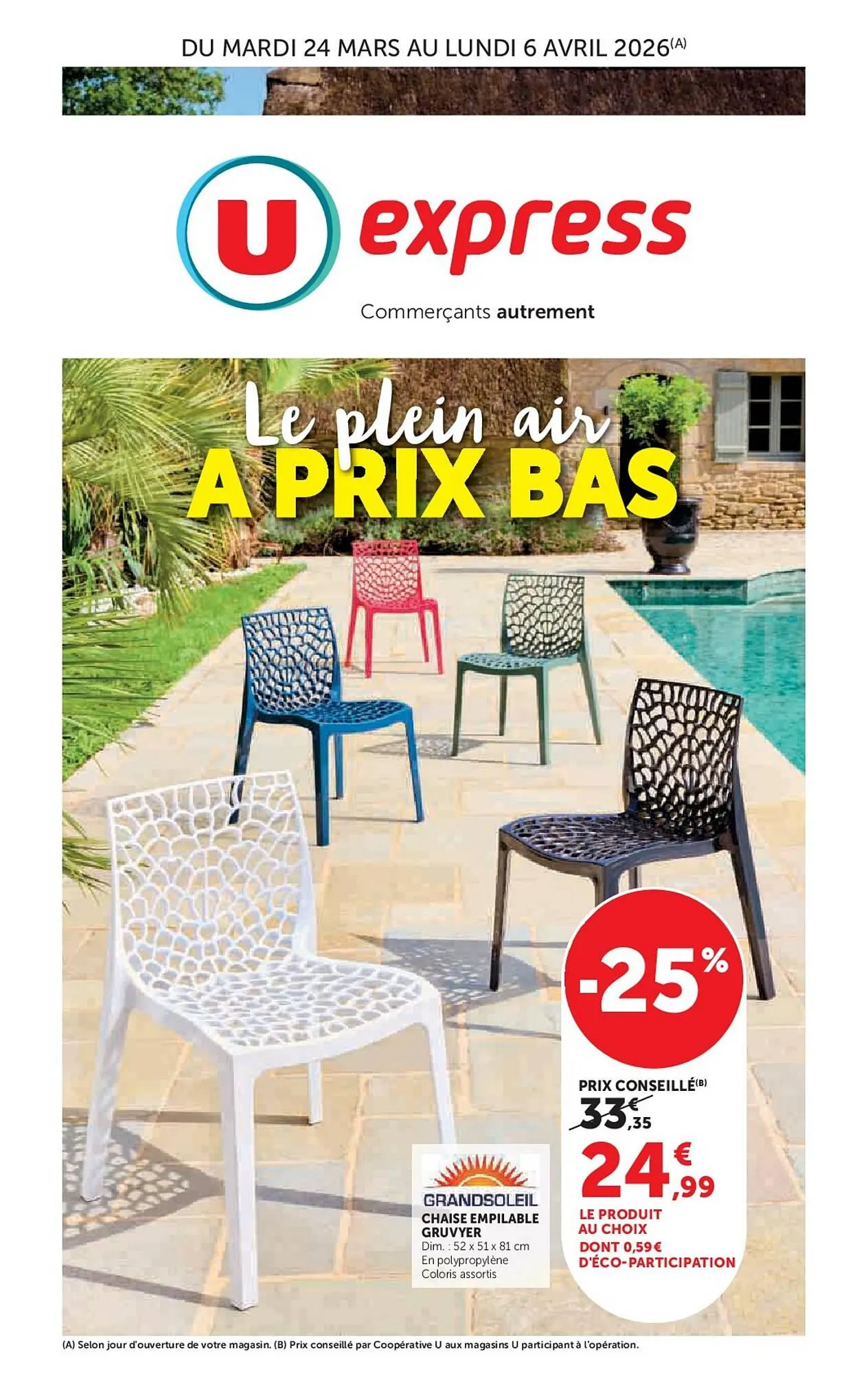 Catalogue U Express du 24 mars au 6 avril 2026 - Catalogue page 1