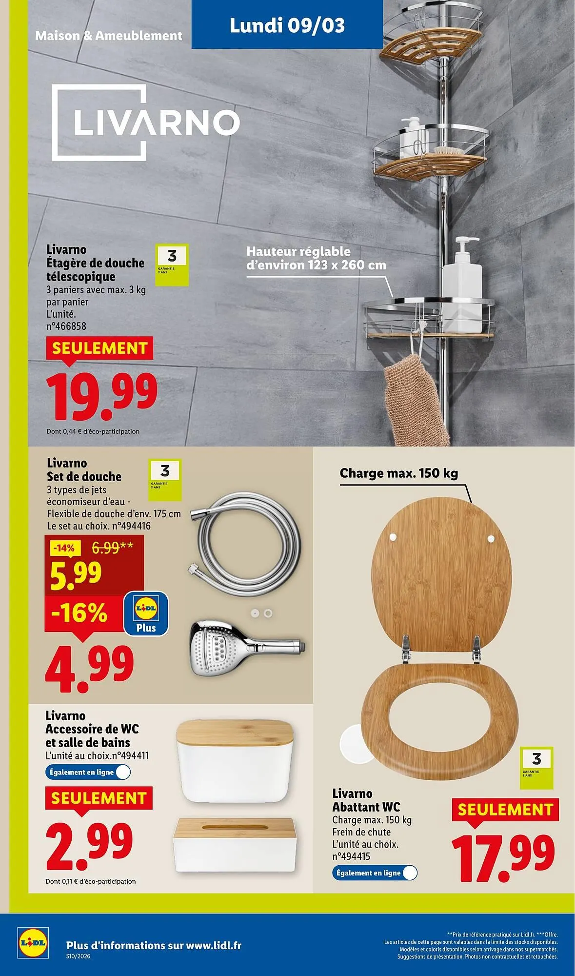 Catalogue Lidl du 5 mars au 11 mars 2026 - Catalogue page 64