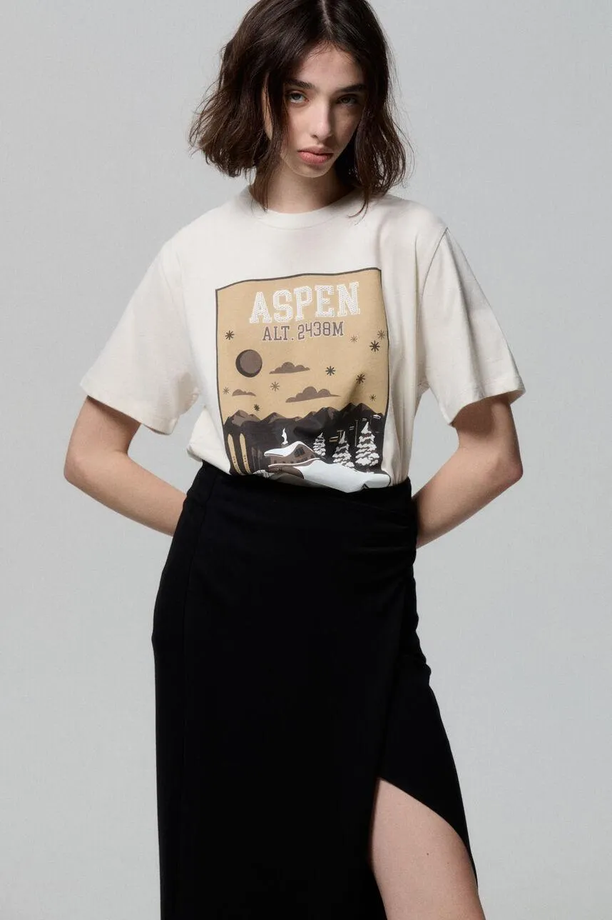 Tee-shirt oversize en jersey ASPEN