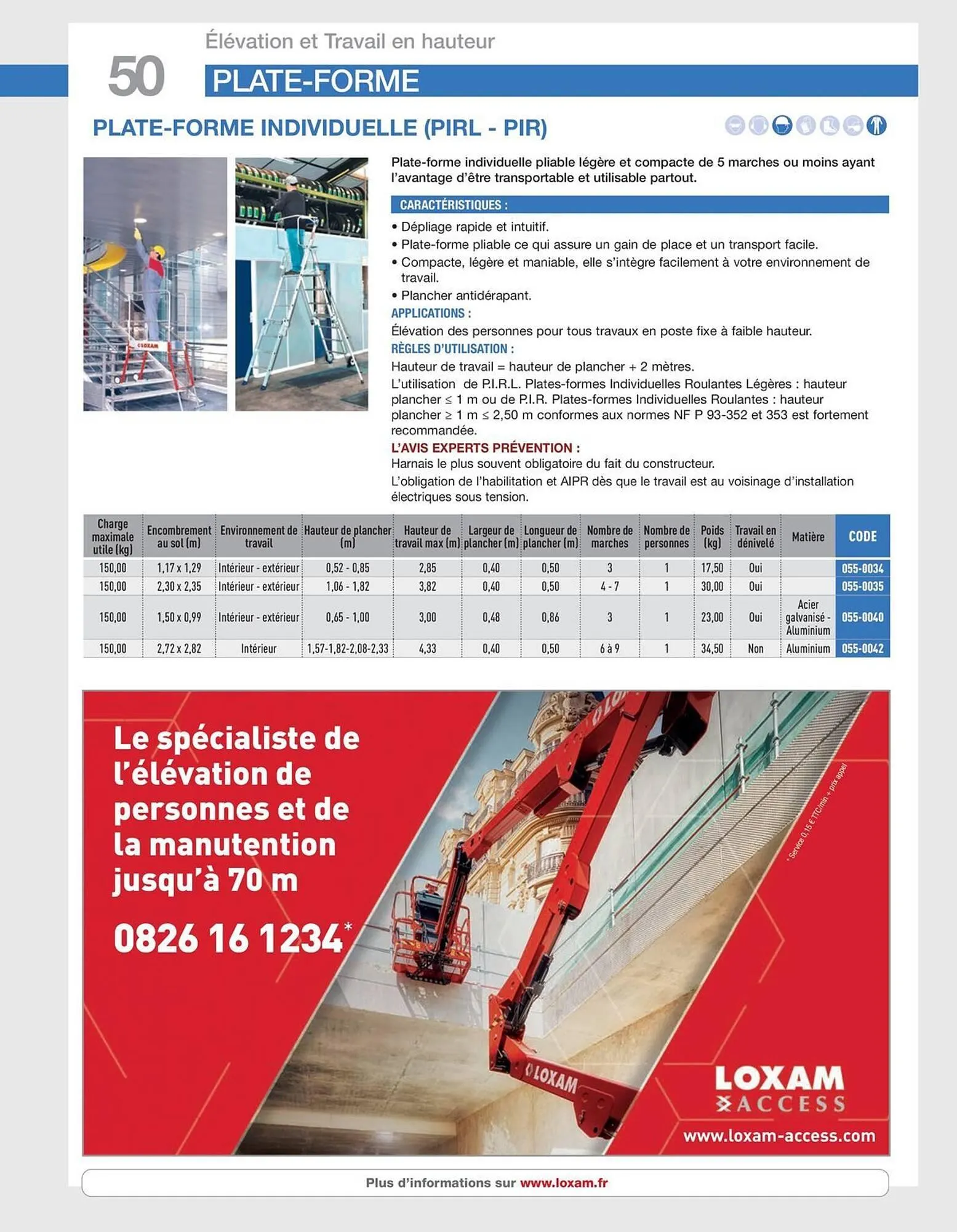 Catalogue Loxam du 10 avril au 31 décembre 2025 - Catalogue page 52