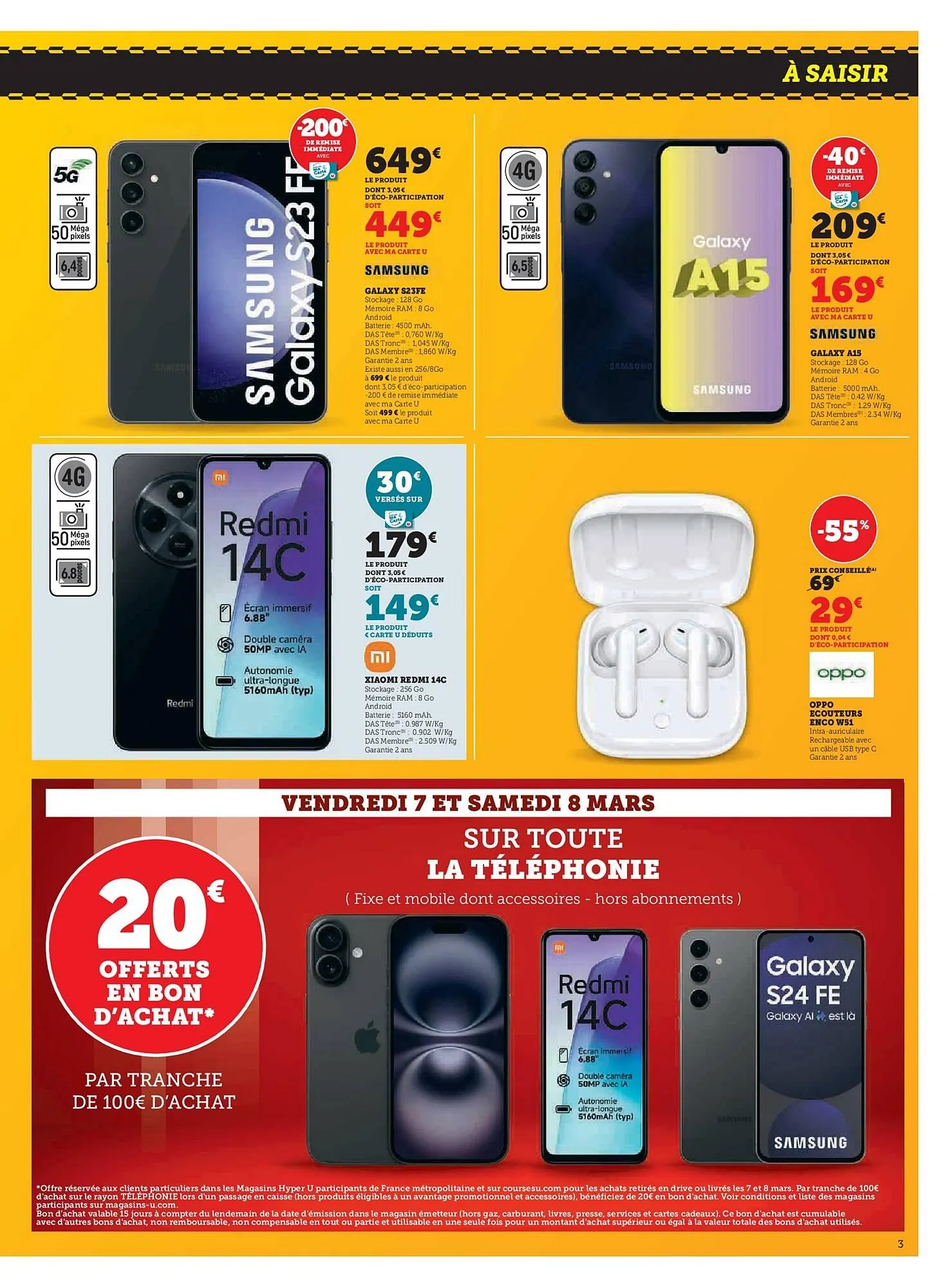 Catalogue Hyper U du 25 février au 9 mars 2025 - Catalogue page 3