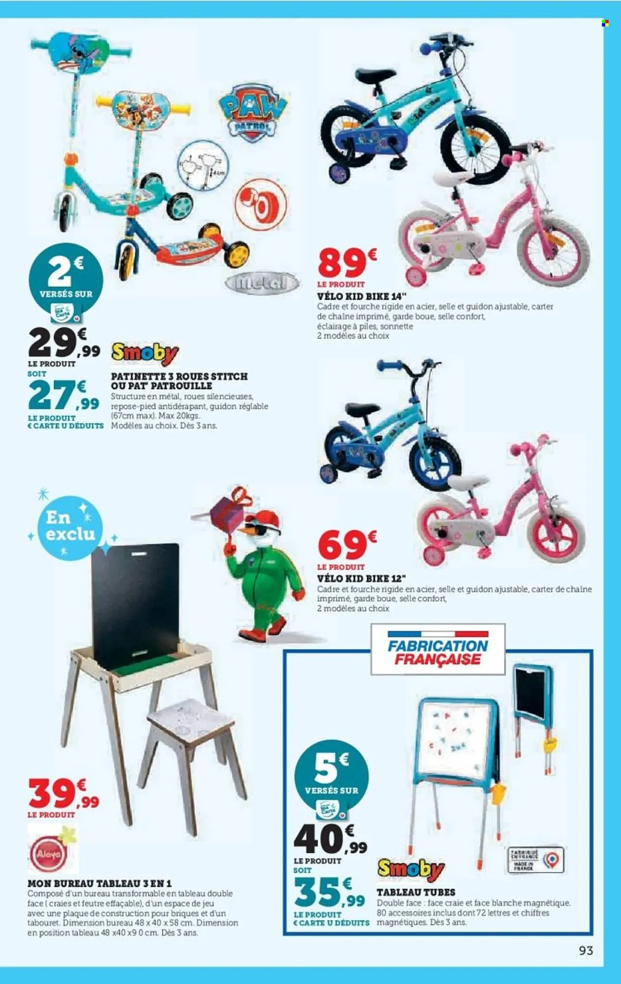 Catalogue Hyper U du 21 octobre au 7 décembre 2025 - Catalogue page 93