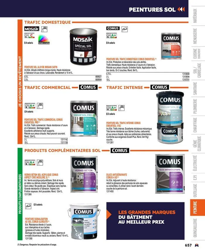 Guide produits 2024 du 15 mars au 31 décembre 2024 - Catalogue page 657