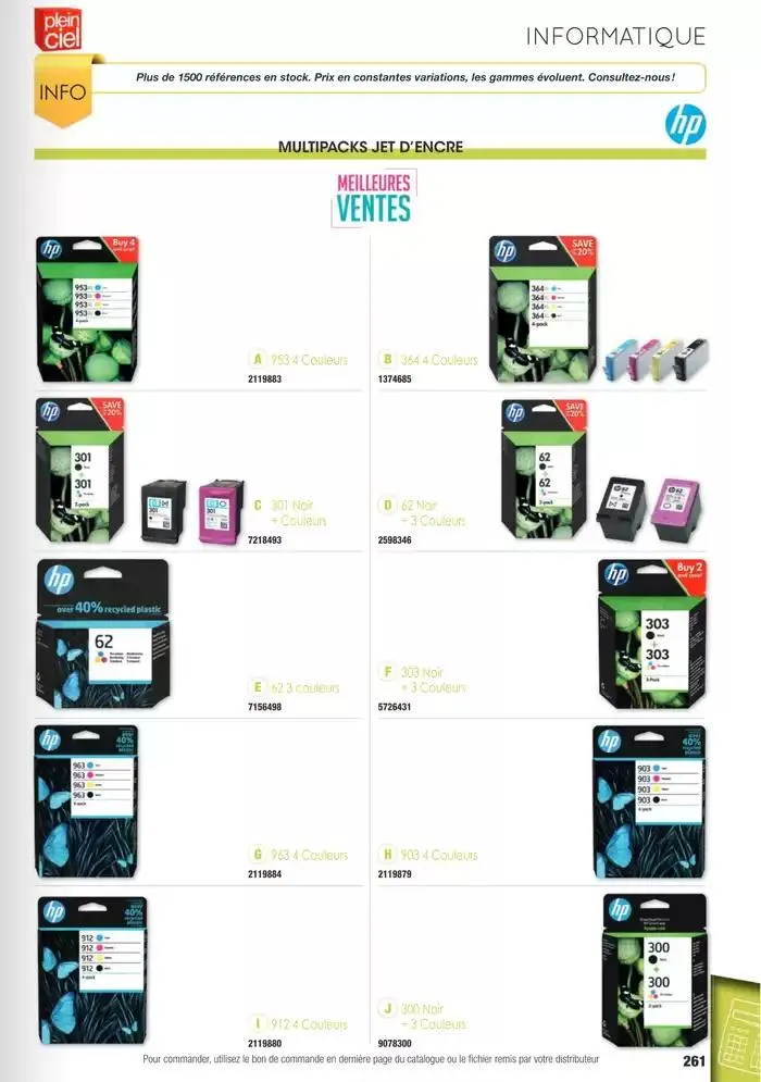 Écoles et loisirs 2025 du 1 janvier au 31 décembre 2025 - Catalogue page 261