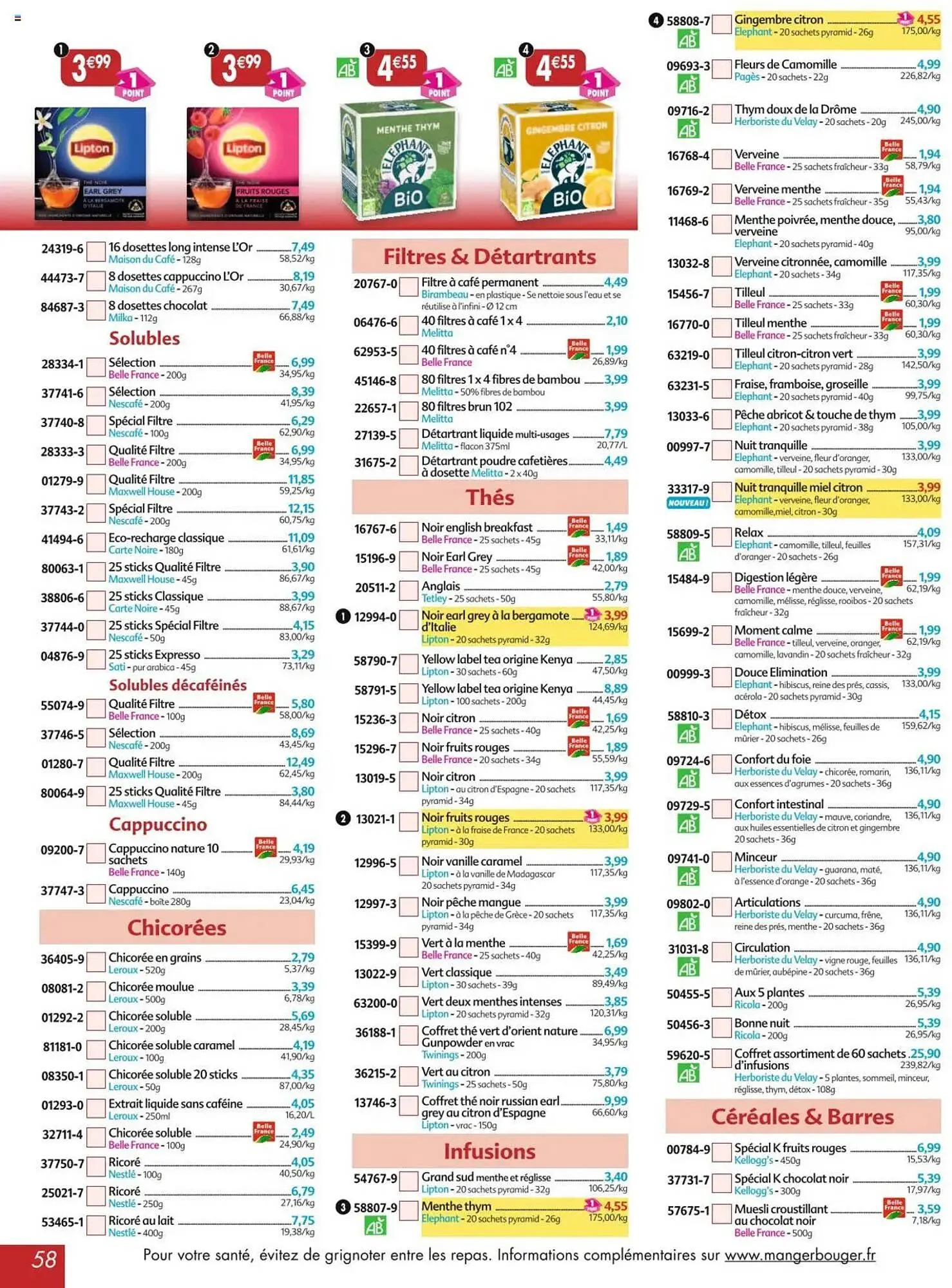Catalogue Maximo du 12 mai au 8 juin 2025 - Catalogue page 58