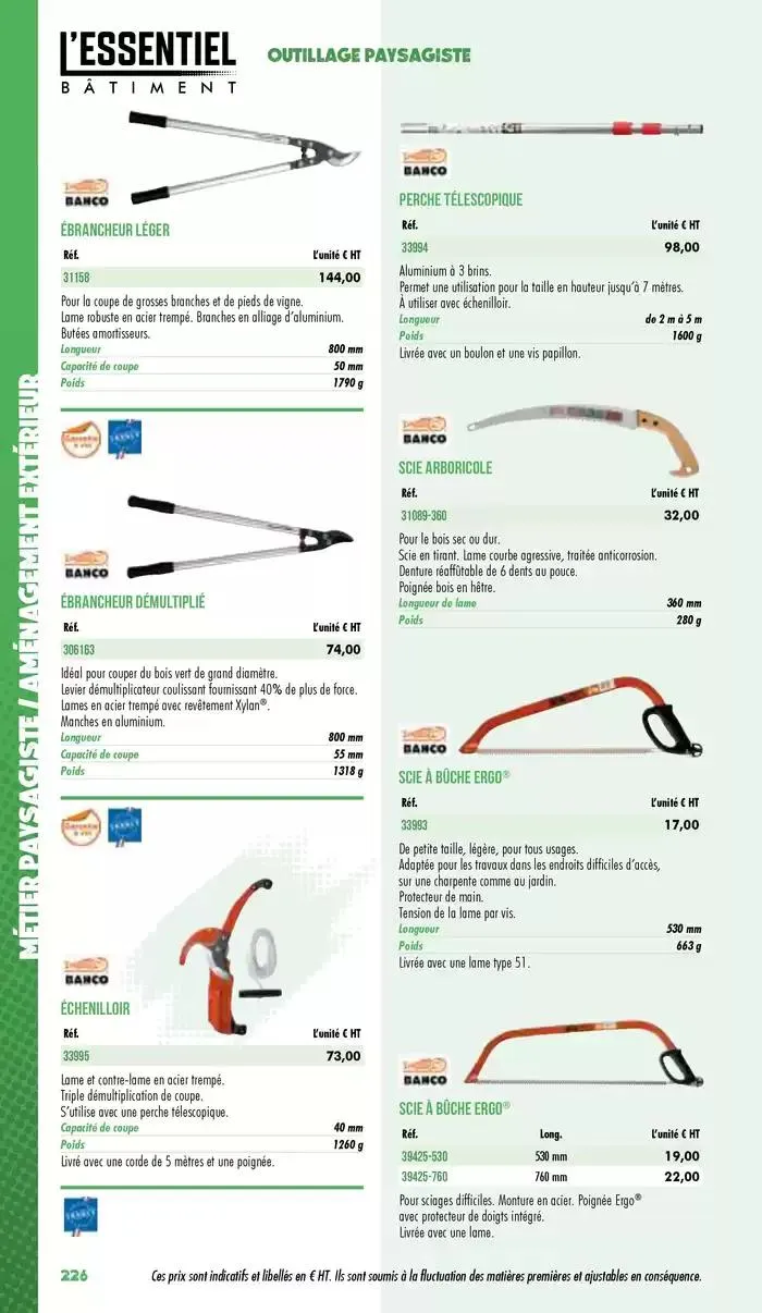 Essentiel Batiment 2025 du 3 janvier au 31 décembre 2025 - Catalogue page 228