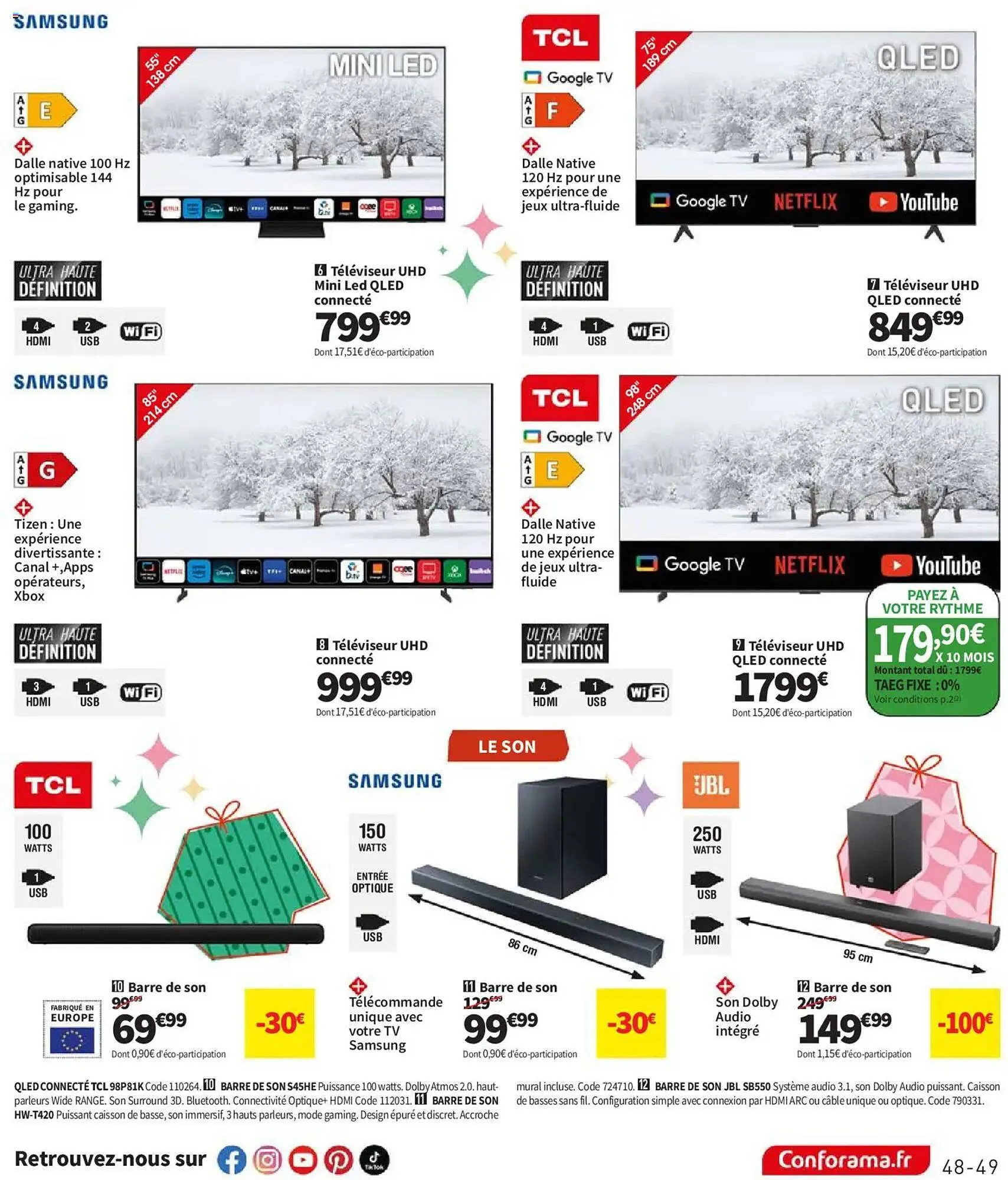 Catalogue Conforama du 2 décembre au 25 décembre 2025 - Catalogue page 49