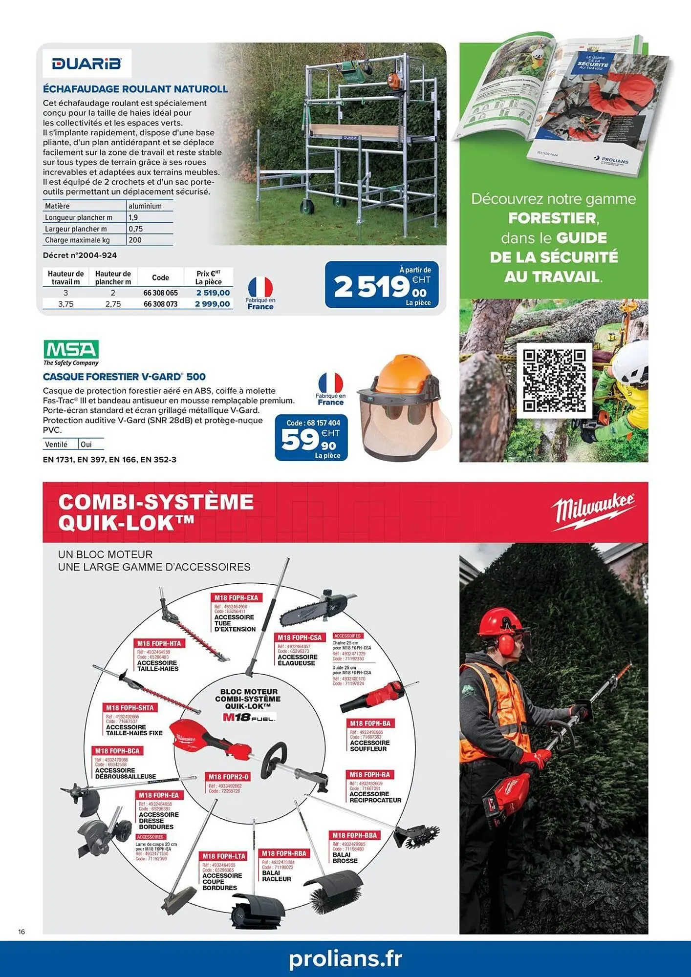 Catalogue Prolians du 29 octobre au 31 décembre 2025 - Catalogue page 16